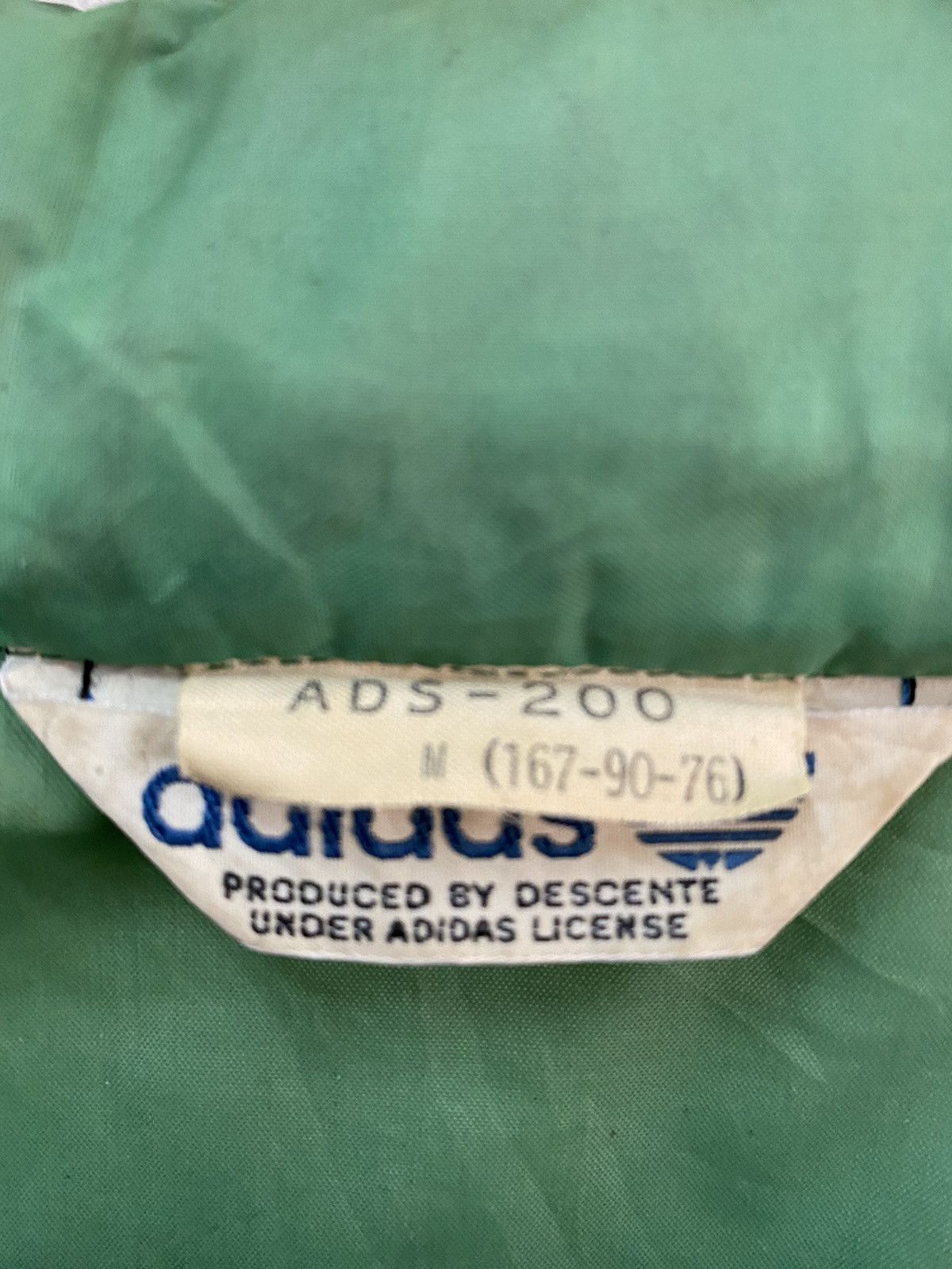 Adidas Vintage Adidas Japan Rare Green Windbreaker Jacket Size US S / EU 44-46 / 1 - 12 Thumbnail