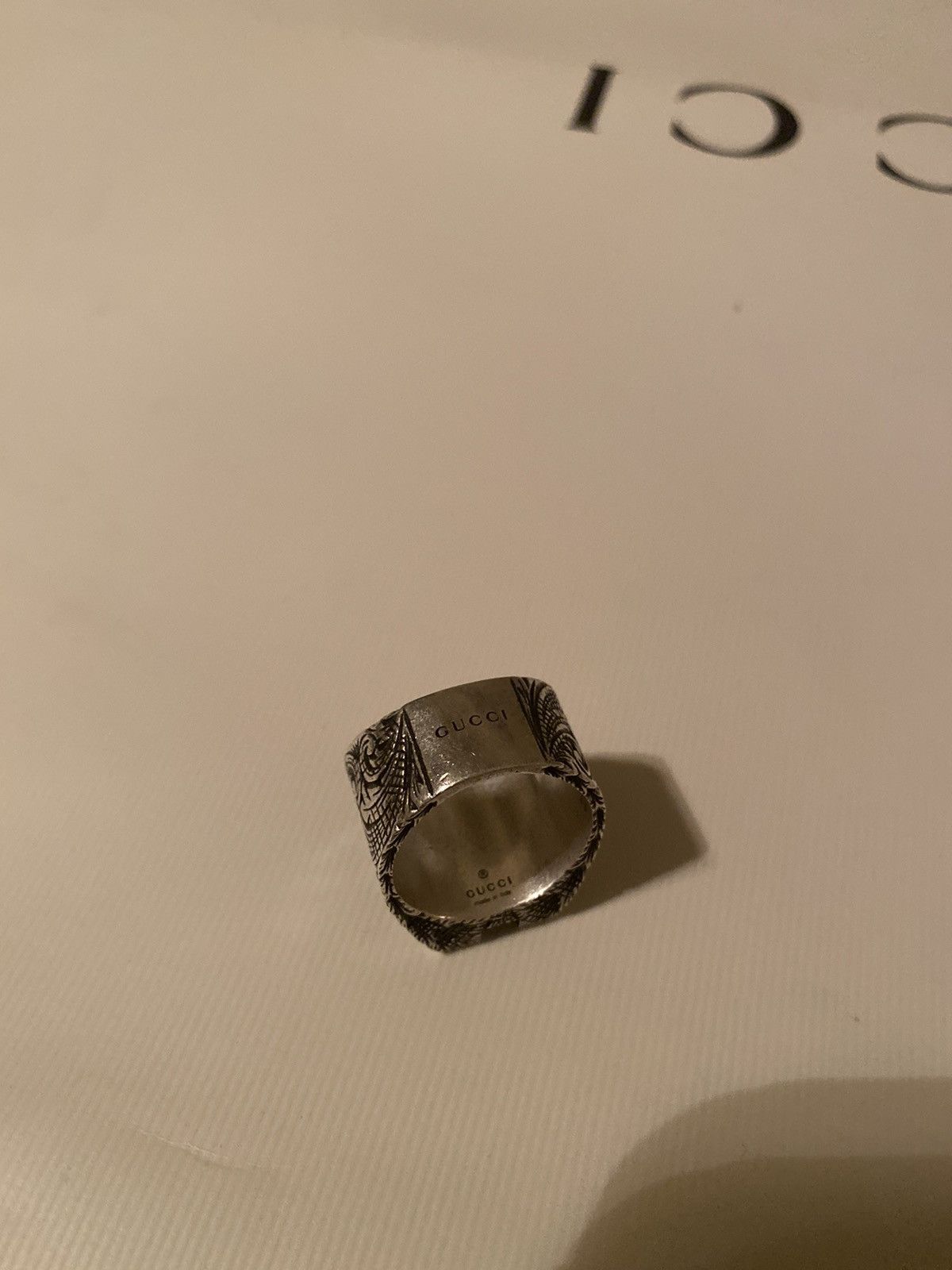Gucci Gucci Letter ‘N’ Ring Size ONE SIZE - 5 Thumbnail