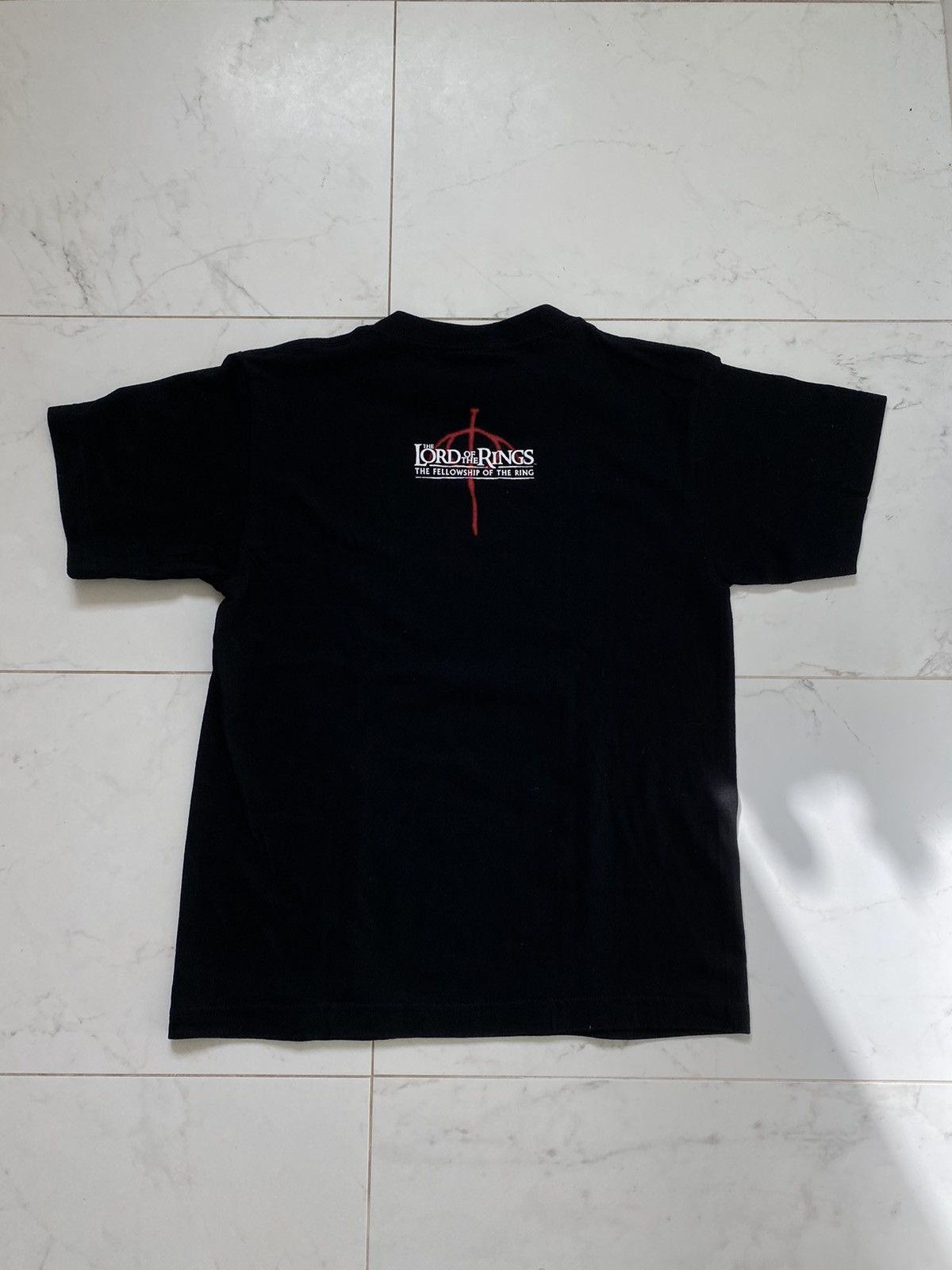 Vintage Vintage Lord Of The Rings Fellowship Of The Ring Tee Size US S / EU 44-46 / 1 - 4 Thumbnail