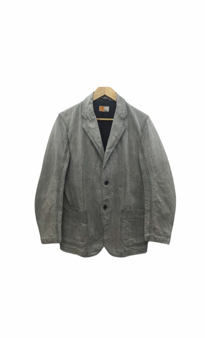 Ermenegildo Zegna EZ by Zegna Denim Jacket blazer Size US M / EU 48-50 / 2 - 4 Thumbnail