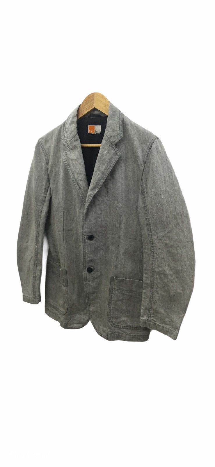 Ermenegildo Zegna EZ by Zegna Denim Jacket blazer Size US M / EU 48-50 / 2 - 5 Thumbnail