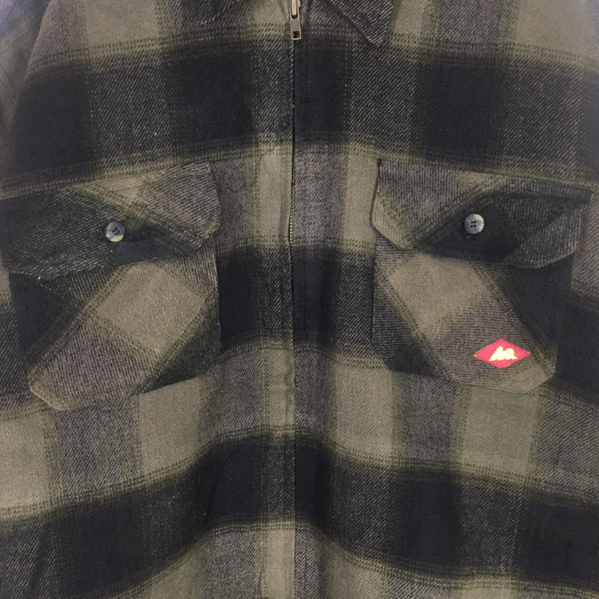 Flannel × Japanese Brand × Other Hill Crop Flannel Jacket Style Full Zipper Nice Design Size US L / EU 52-54 / 3 - 2 Thumbnail