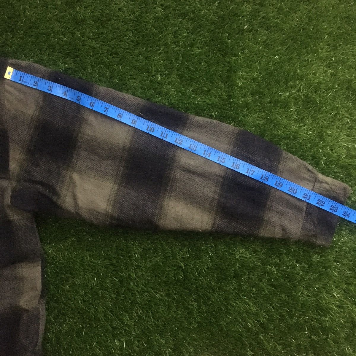 Flannel × Japanese Brand × Other Hill Crop Flannel Jacket Style Full Zipper Nice Design Size US L / EU 52-54 / 3 - 8 Thumbnail