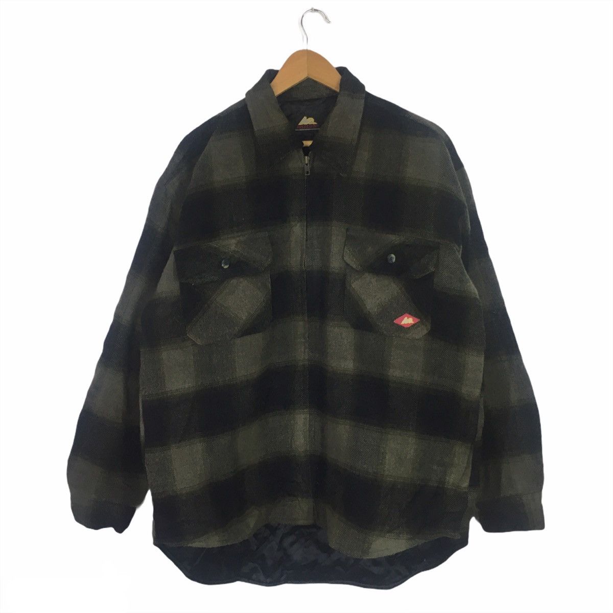 Flannel × Japanese Brand × Other Hill Crop Flannel Jacket Style Full Zipper Nice Design Size US L / EU 52-54 / 3 - 1 Thumbnail