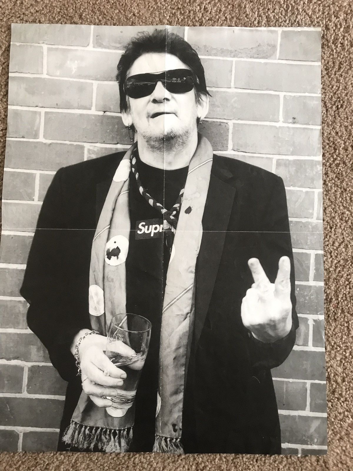 supreme 13aw Shane MacGowan 非売品 ポスター Supreme Shane Macgowan Poster - Supreme 通販 Online Shop A-1