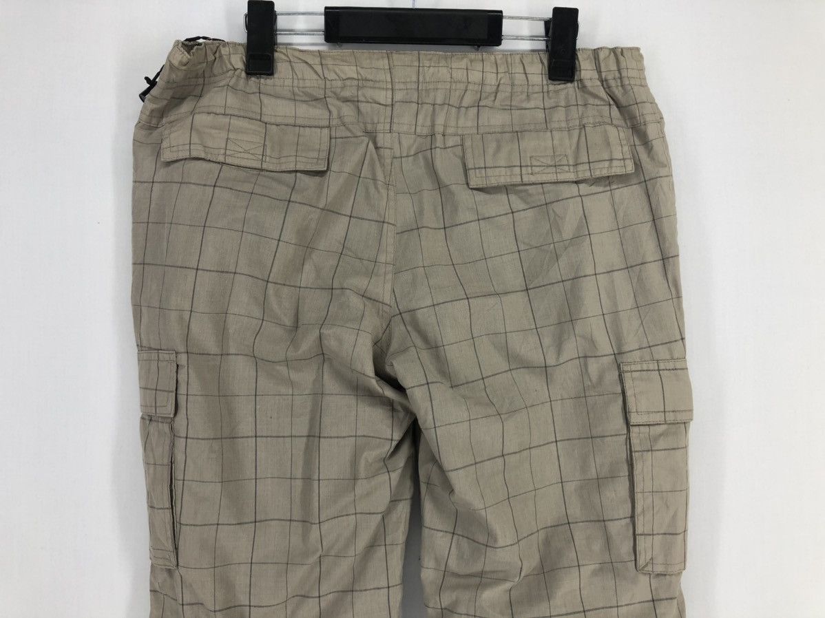 Japanese Brand PAS DE DEUX PLAID CARGO SWEATPANTS [#83] Size US 32 / EU 48 - 4 Thumbnail