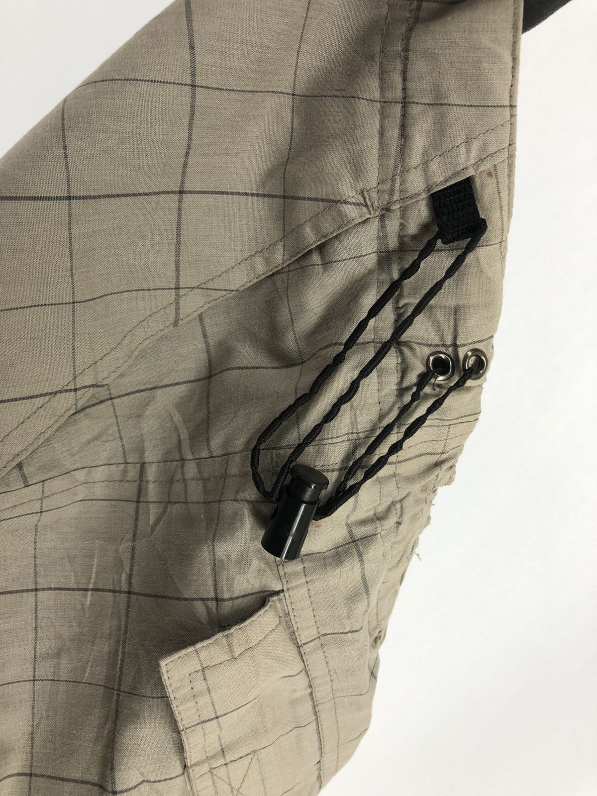 Japanese Brand PAS DE DEUX PLAID CARGO SWEATPANTS [#83] Size US 32 / EU 48 - 16 Thumbnail