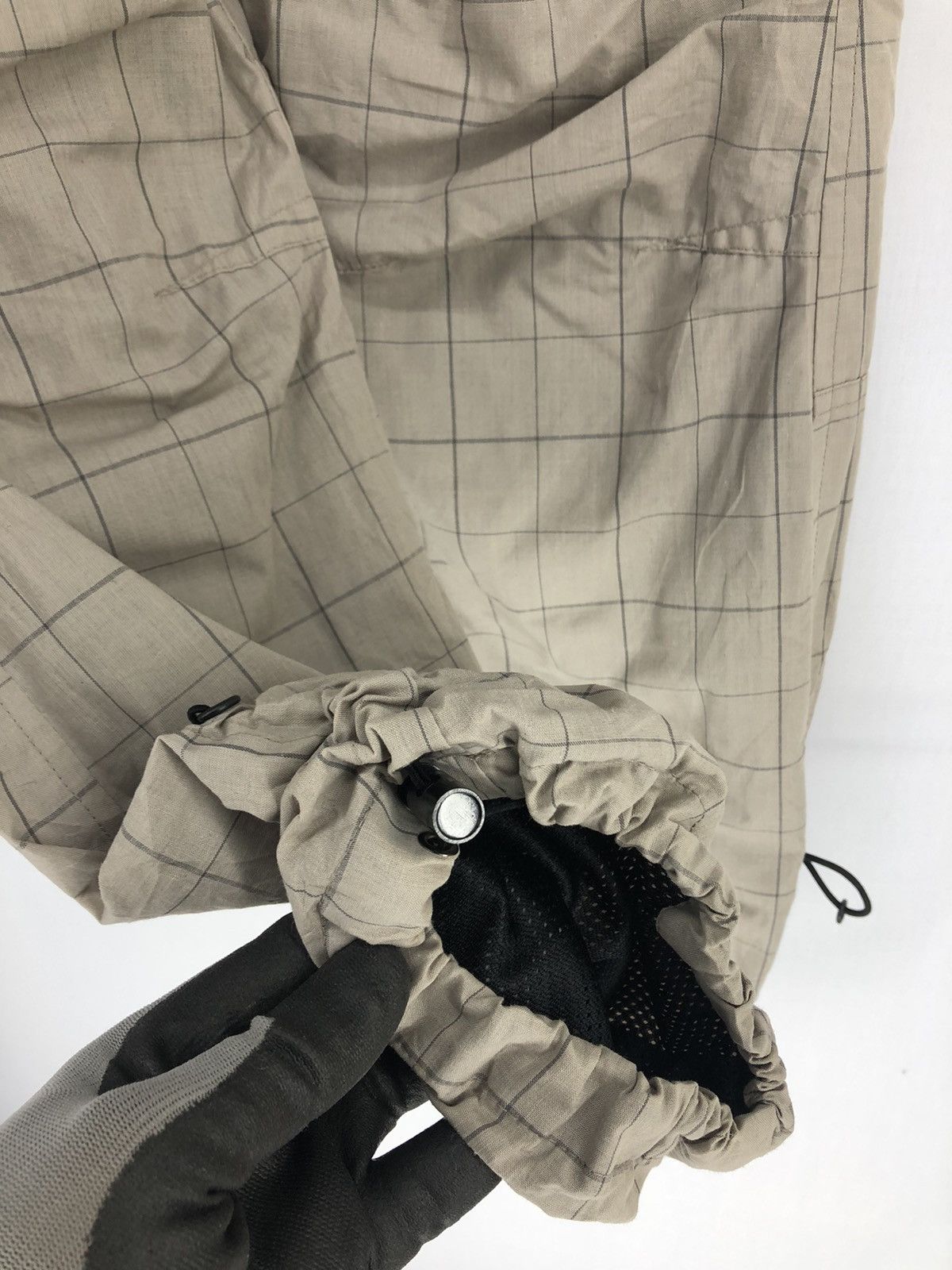 Japanese Brand PAS DE DEUX PLAID CARGO SWEATPANTS [#83] Size US 32 / EU 48 - 10 Thumbnail