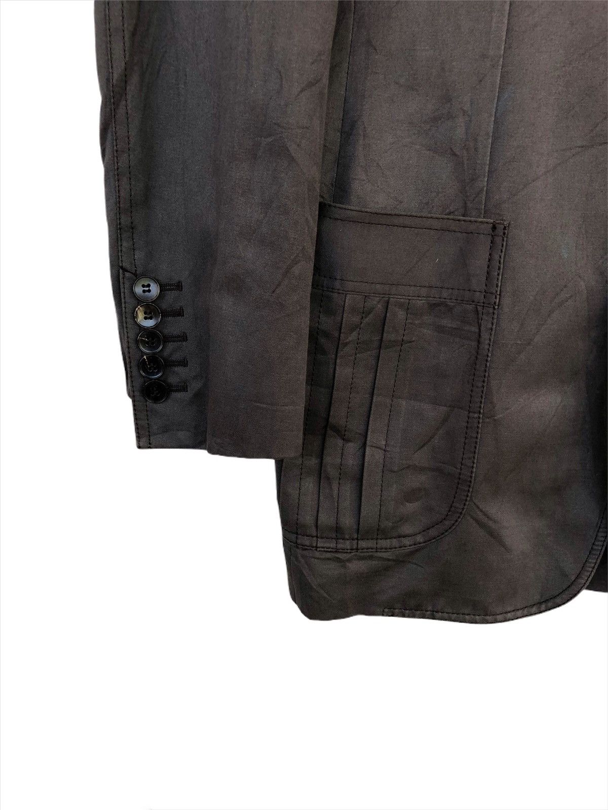 Tom Ford Vintage Gucci Tom Ford Moleskin Two Button Blazer/Jacket Size 46R - 4 Thumbnail