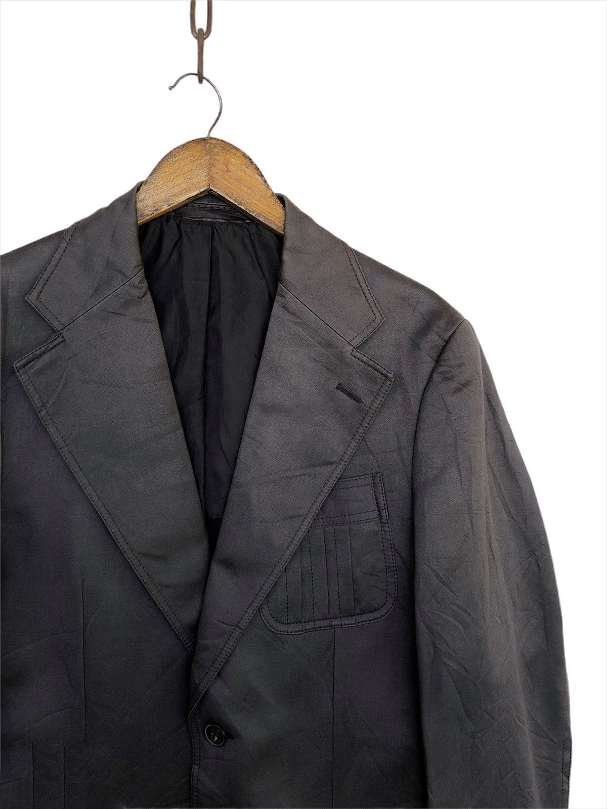 Tom Ford Vintage Gucci Tom Ford Moleskin Two Button Blazer/Jacket Size 46R - 3 Thumbnail