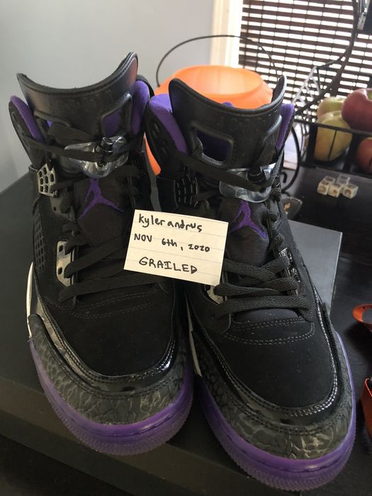 Jordan clearance spizike purple