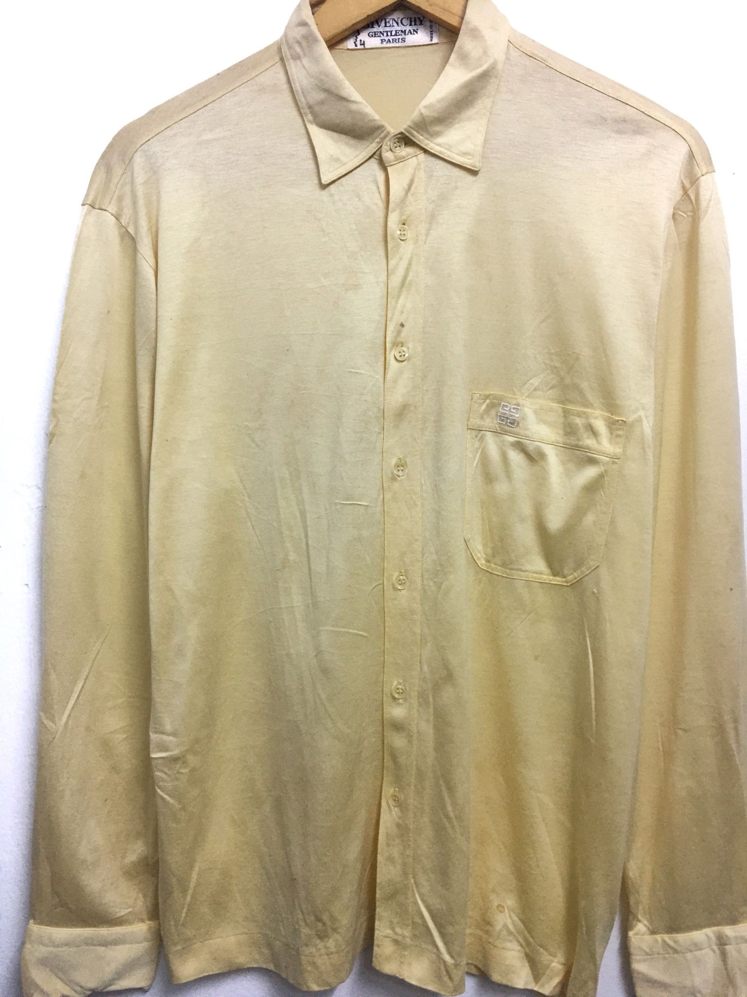 Givenchy Rare Vintage Givenchy Button Up Size US M / EU 48-50 / 2 - 3 Thumbnail
