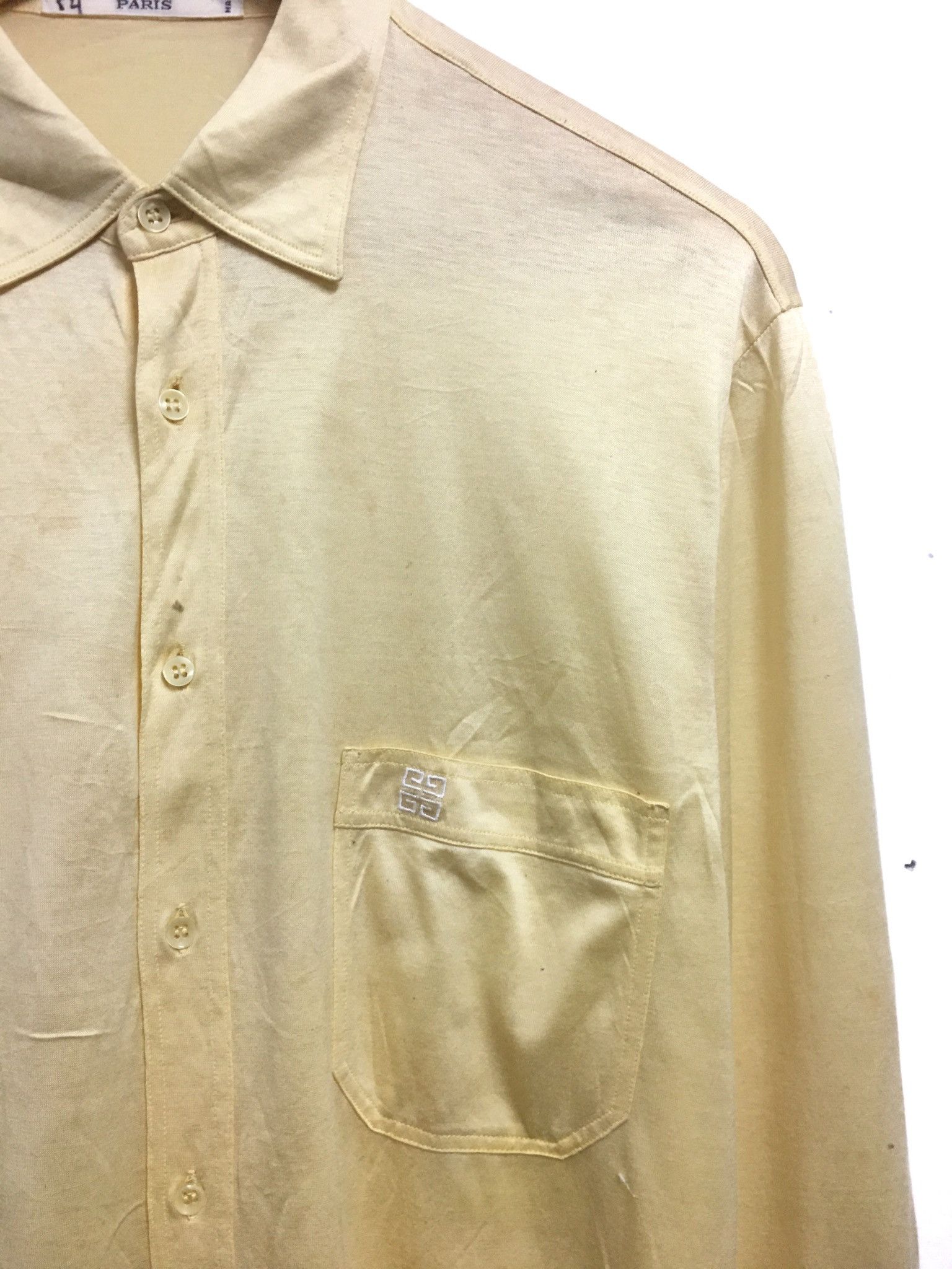 Givenchy Rare Vintage Givenchy Button Up Size US M / EU 48-50 / 2 - 2 Thumbnail