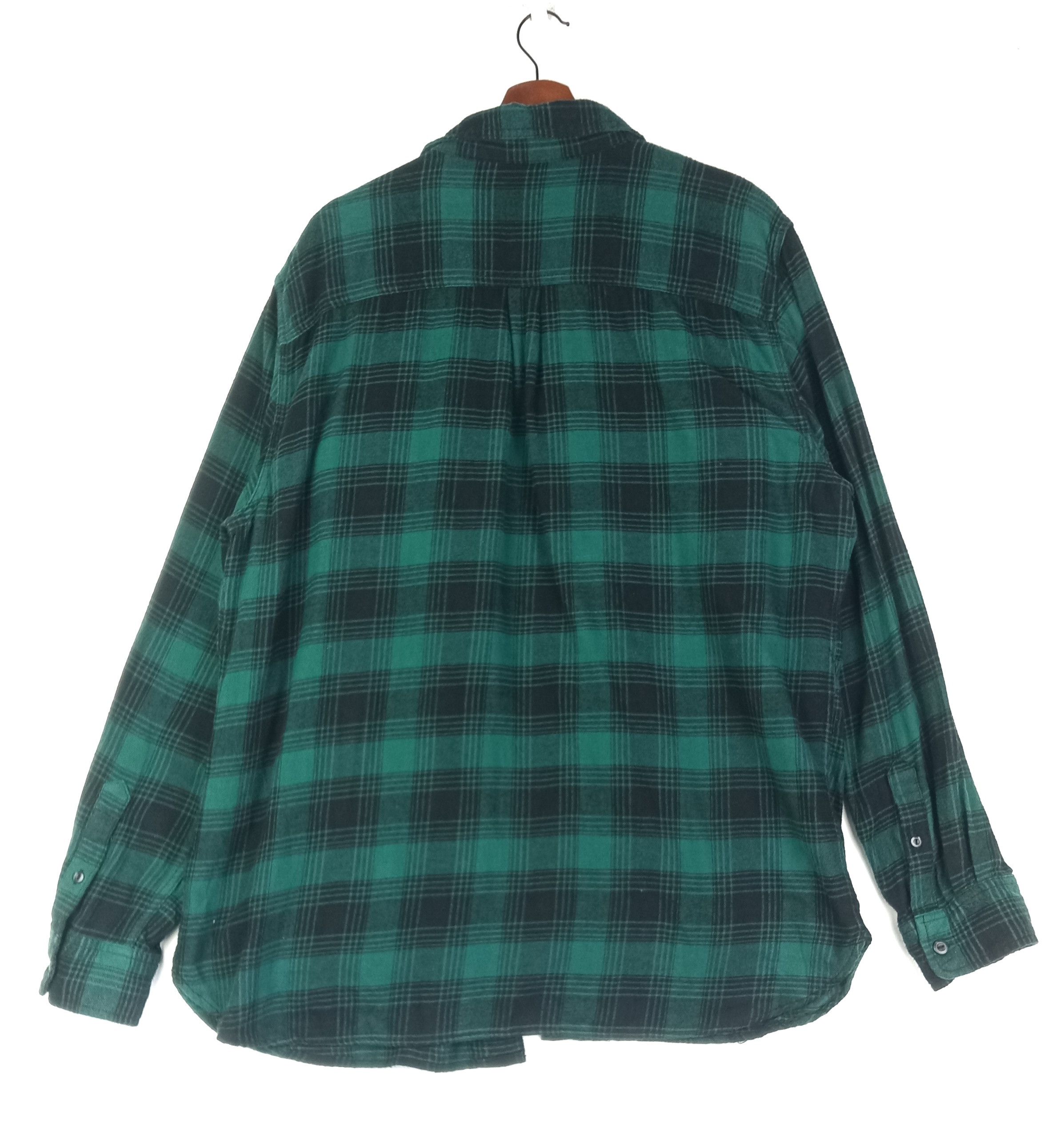 Flannel × Mossimo Mossimo Supply Co Flanel Checked Button Up Size US XL / EU 56 / 4 - 4 Thumbnail