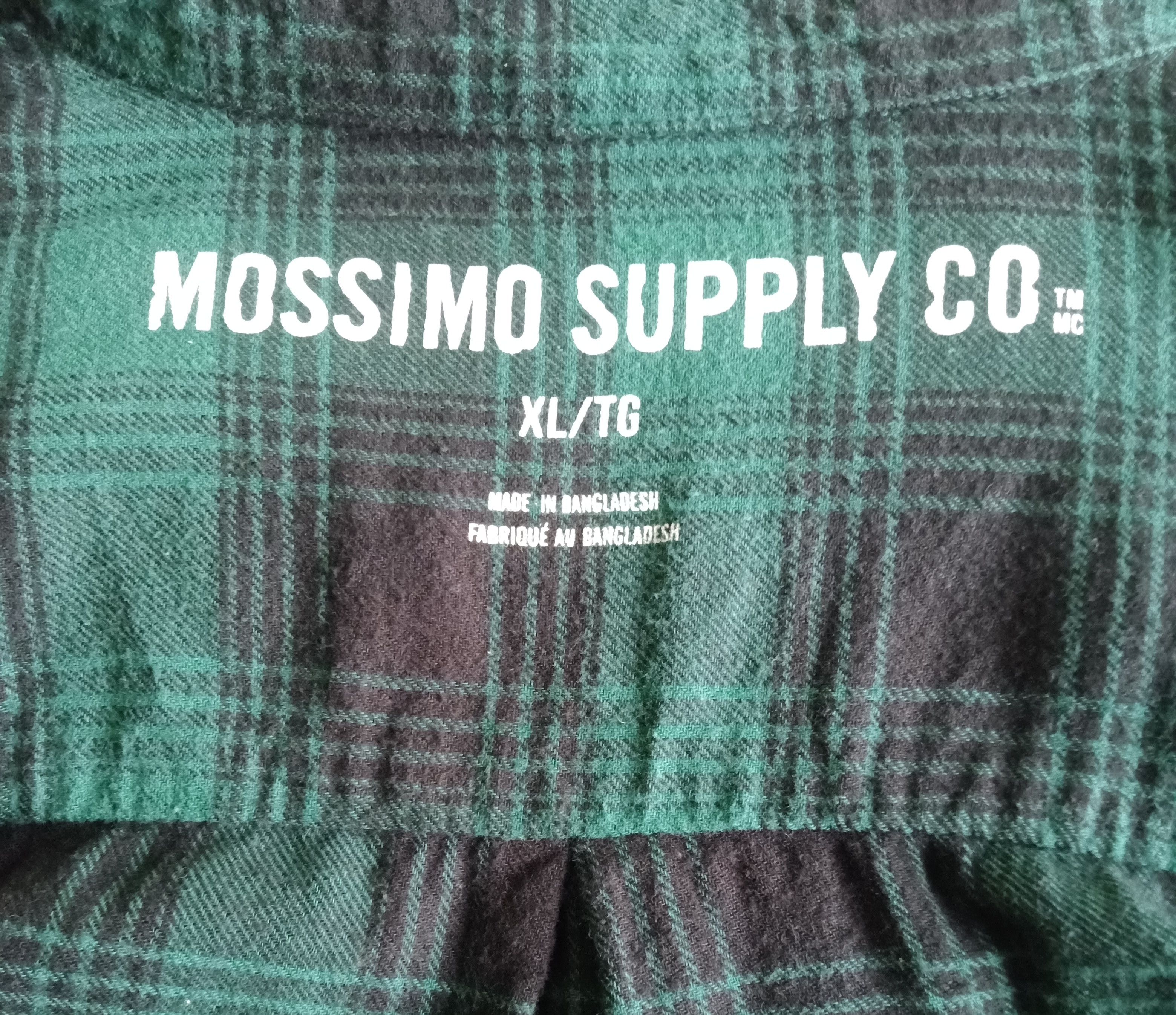 Flannel × Mossimo Mossimo Supply Co Flanel Checked Button Up Size US XL / EU 56 / 4 - 2 Thumbnail