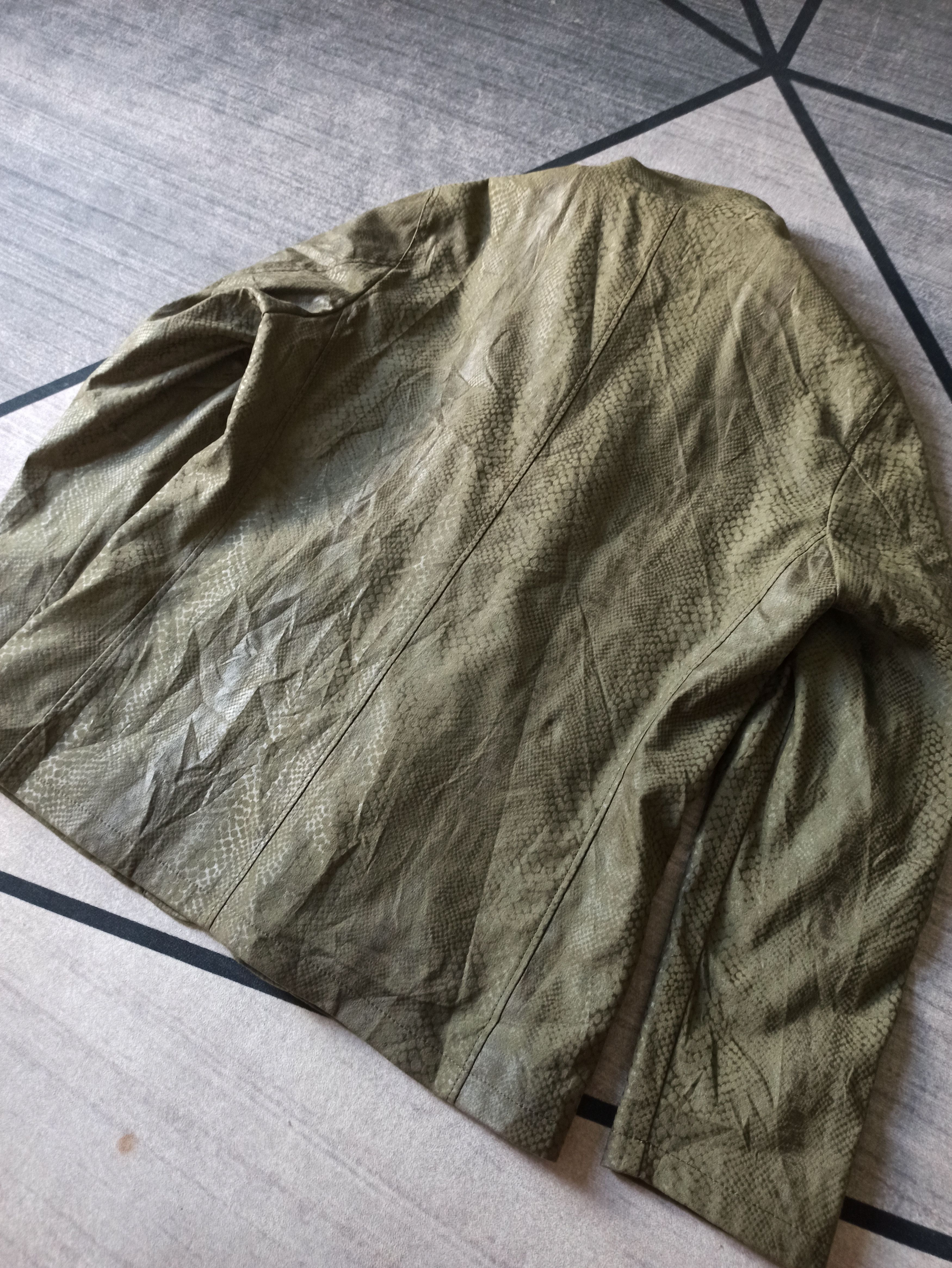 Japanese Brand × Other Stylish Coat Jacket Snakeskin Pattern by Men's Tenoras Size US L / EU 52-54 / 3 - 4 Thumbnail