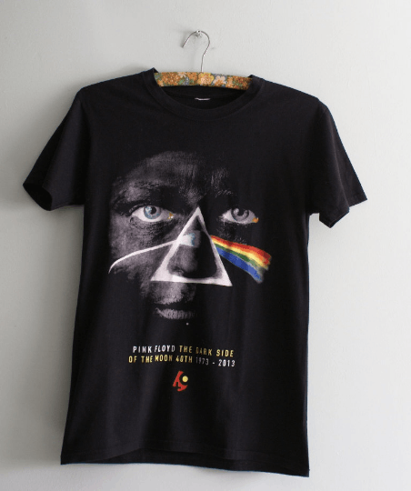 Band Tees × Pink Floyd × Vintage Pink Floyd Dark Side of The Moon Anniversary shirt Size US XS / EU 42 / 0 - 1 Thumbnail