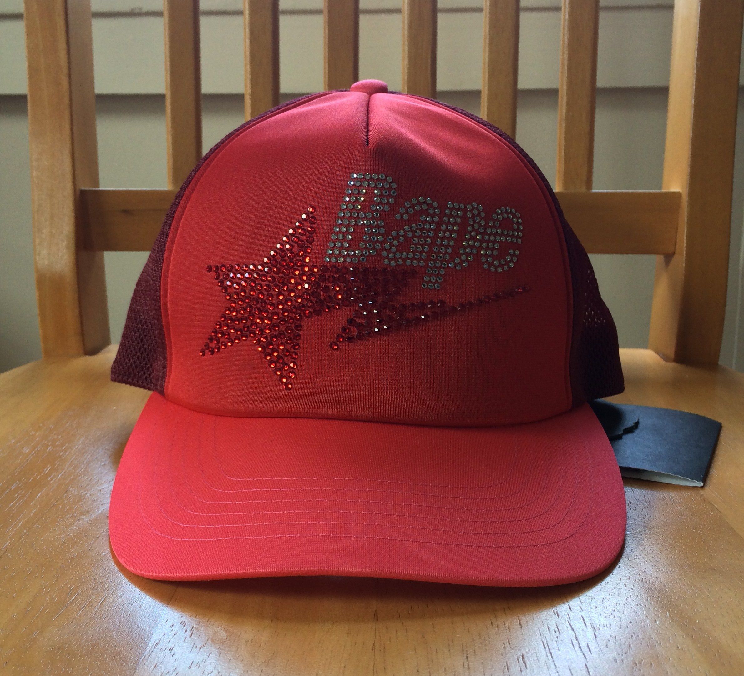 Bape NWT Bape Swarovski Trucker Hat Size ONE SIZE - 1 Thumbnail