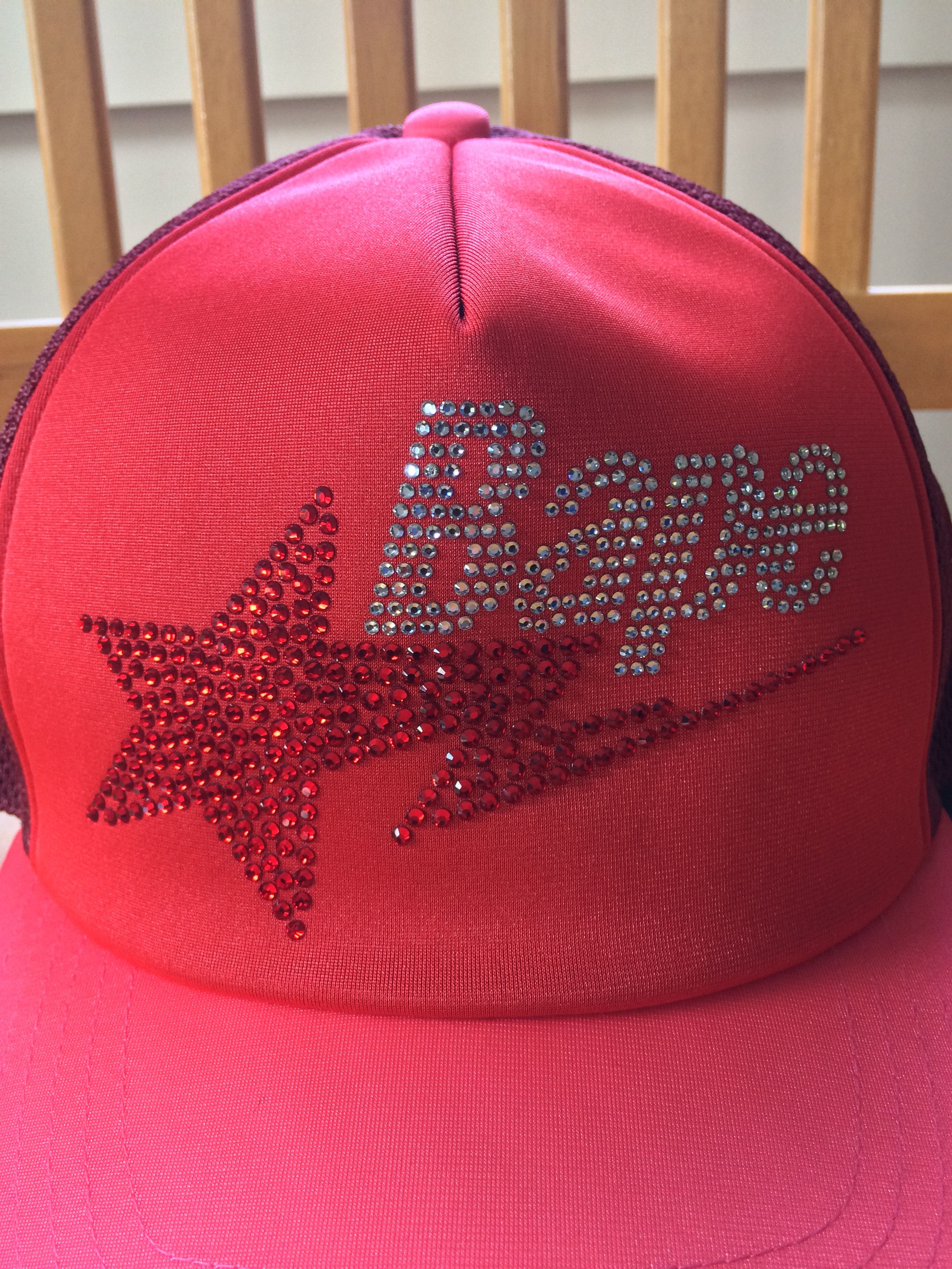Bape NWT Bape Swarovski Trucker Hat Size ONE SIZE - 2 Thumbnail