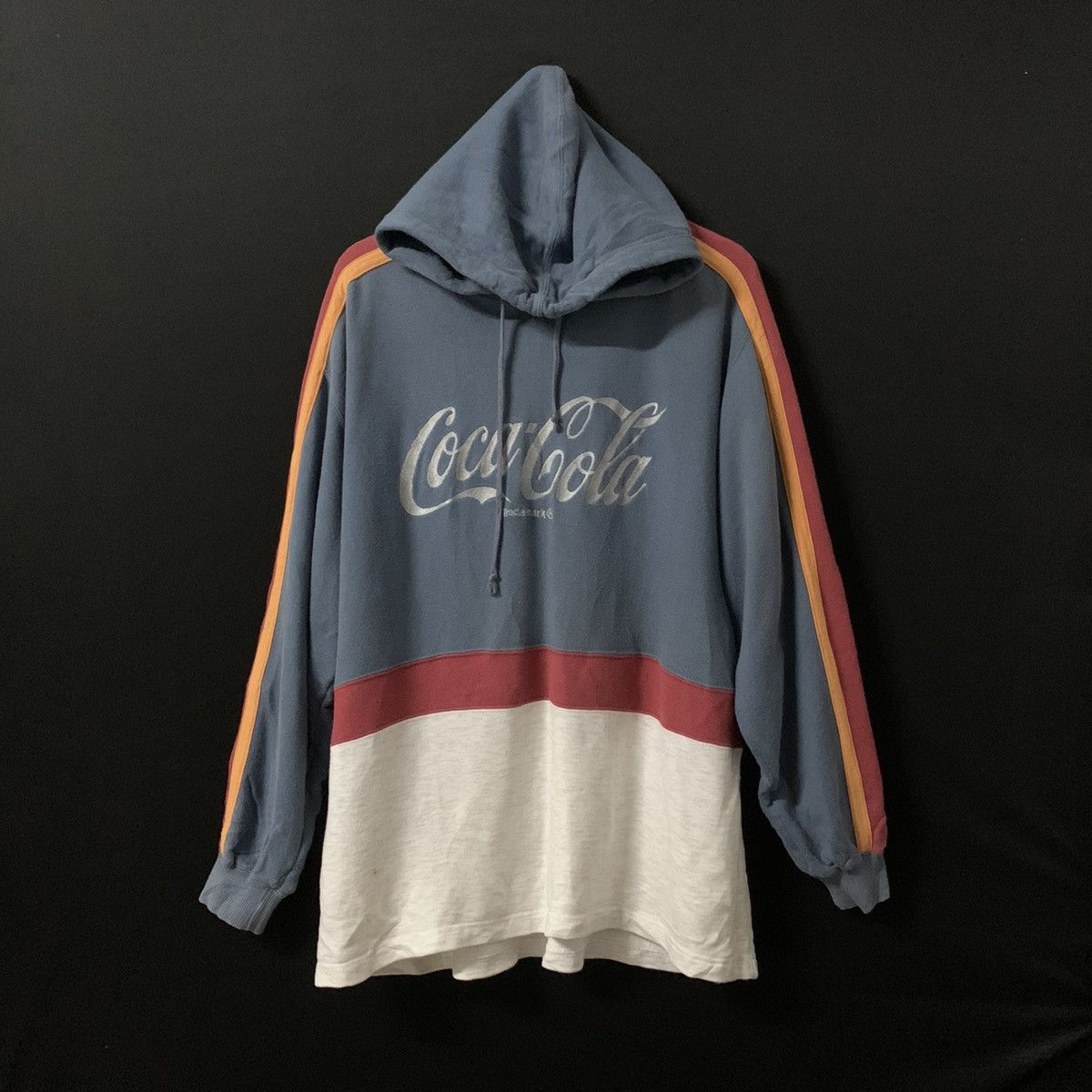 Coca Cola × Vintage Vintage Coca-cola Embroidery Hooded Sweater Sweatshirt Size US L / EU 52-54 / 3 - 1 Thumbnail