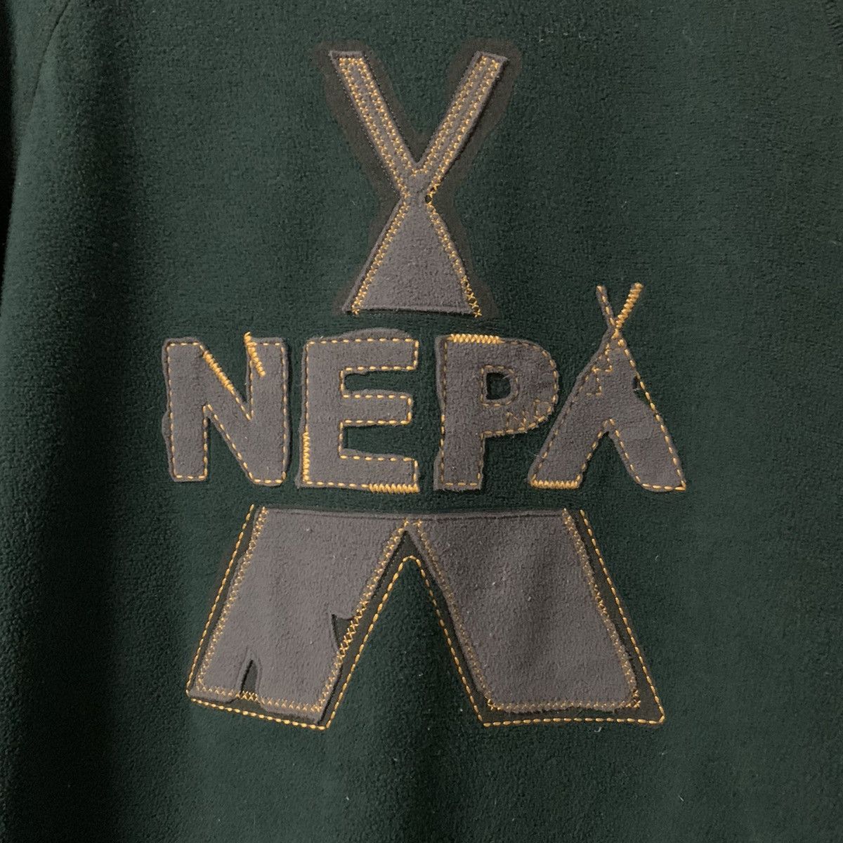 Japanese Brand Nepa Big Logo Spell Out Hiking Crewneck Sweater Medium Size Size US M / EU 48-50 / 2 - 4 Thumbnail