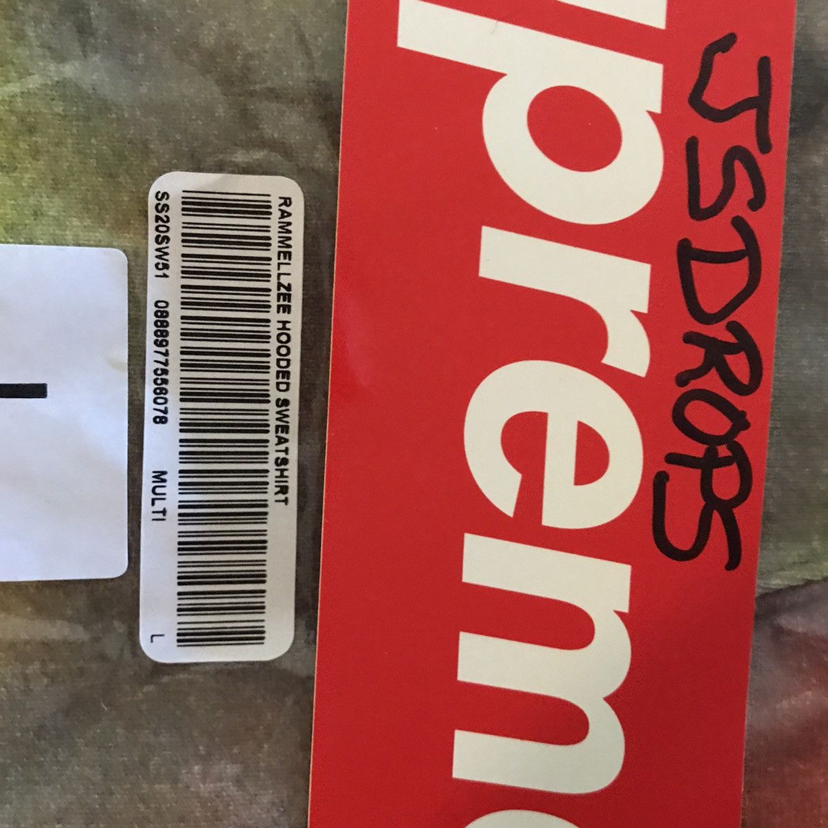 Supreme SS20 Supreme Rammellzee All Over Neon Art Hoodie Sweatshirt Size US L / EU 52-54 / 3 - 3 Thumbnail