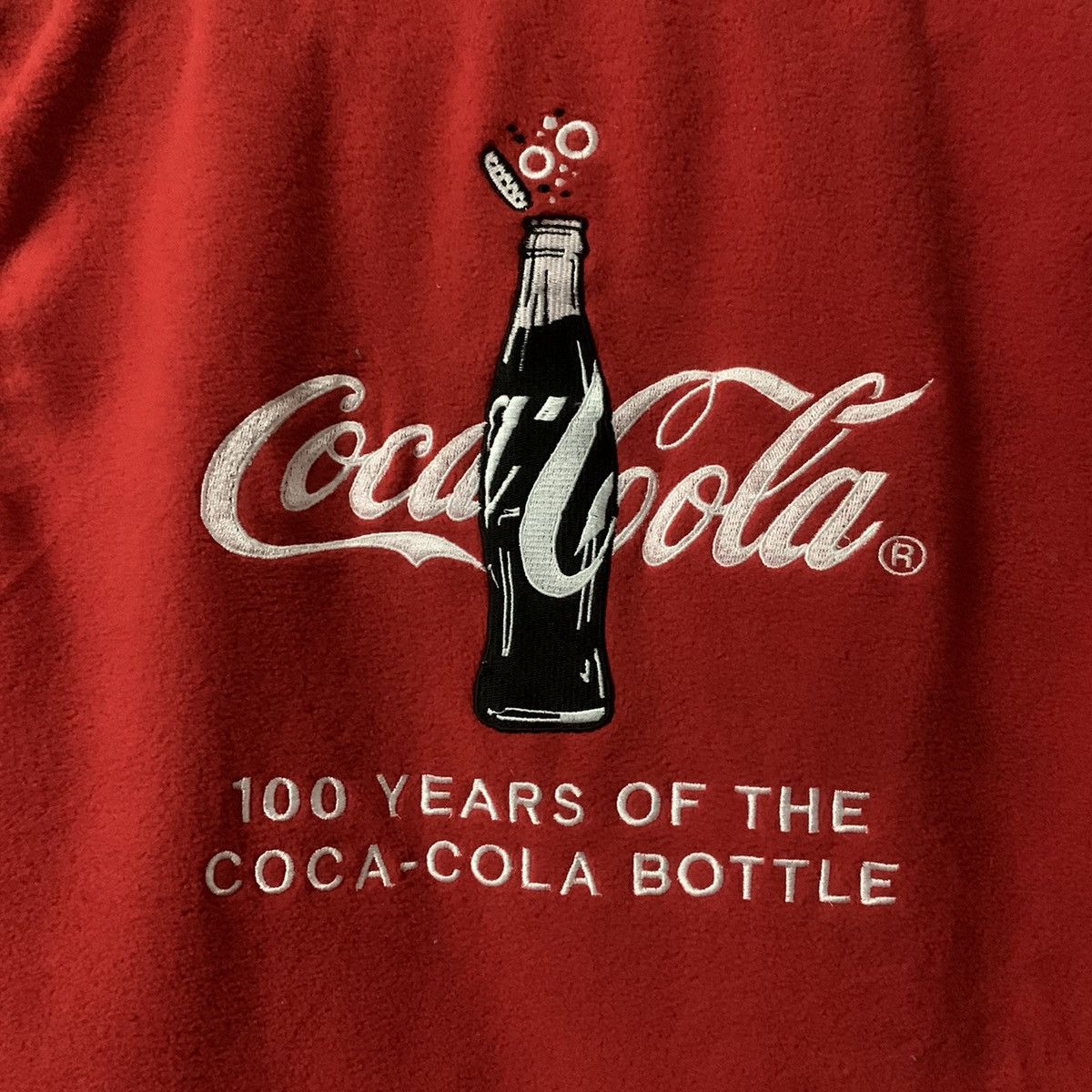 Coca Cola × Vintage Vintage Coca-cola Spell Out Big Logo Zip Ups Vest Size US M / EU 48-50 / 2 - 10 Thumbnail
