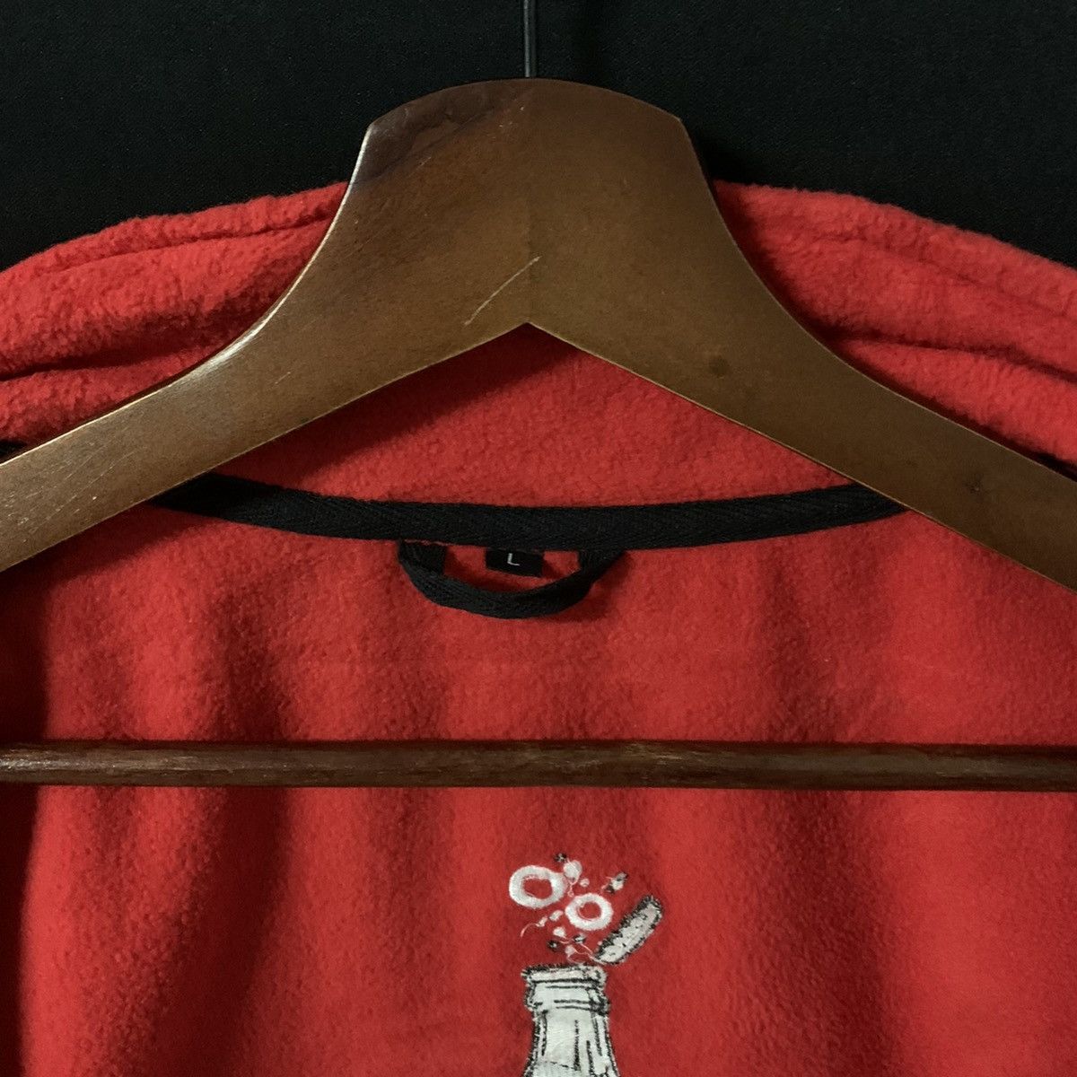 Coca Cola × Vintage Vintage Coca-cola Spell Out Big Logo Zip Ups Vest Size US M / EU 48-50 / 2 - 14 Thumbnail