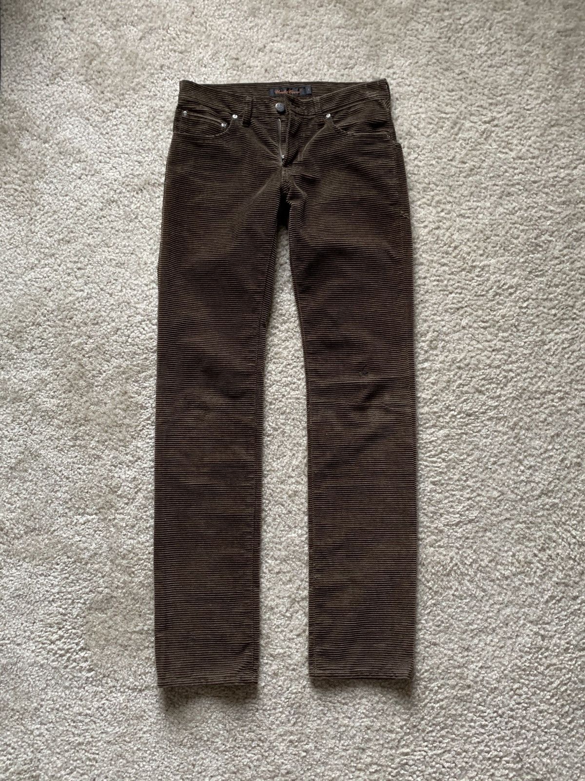 Undercover A/W ‘05 Arts and Crafts Horizontal Brown Corduroy Pants ...