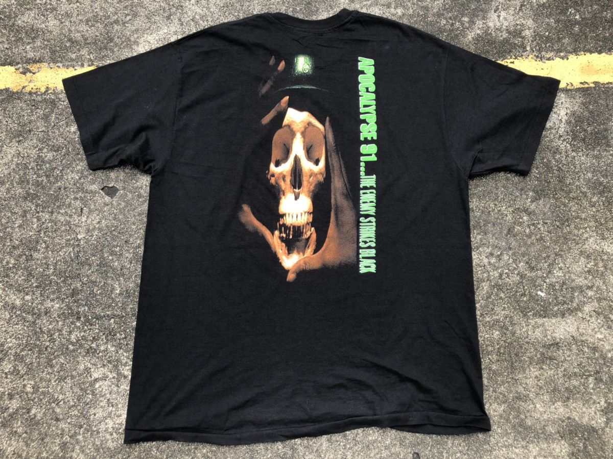 Vintage Public Enemy Merch T-shirt 1991 Apocalypse RARE | eBay