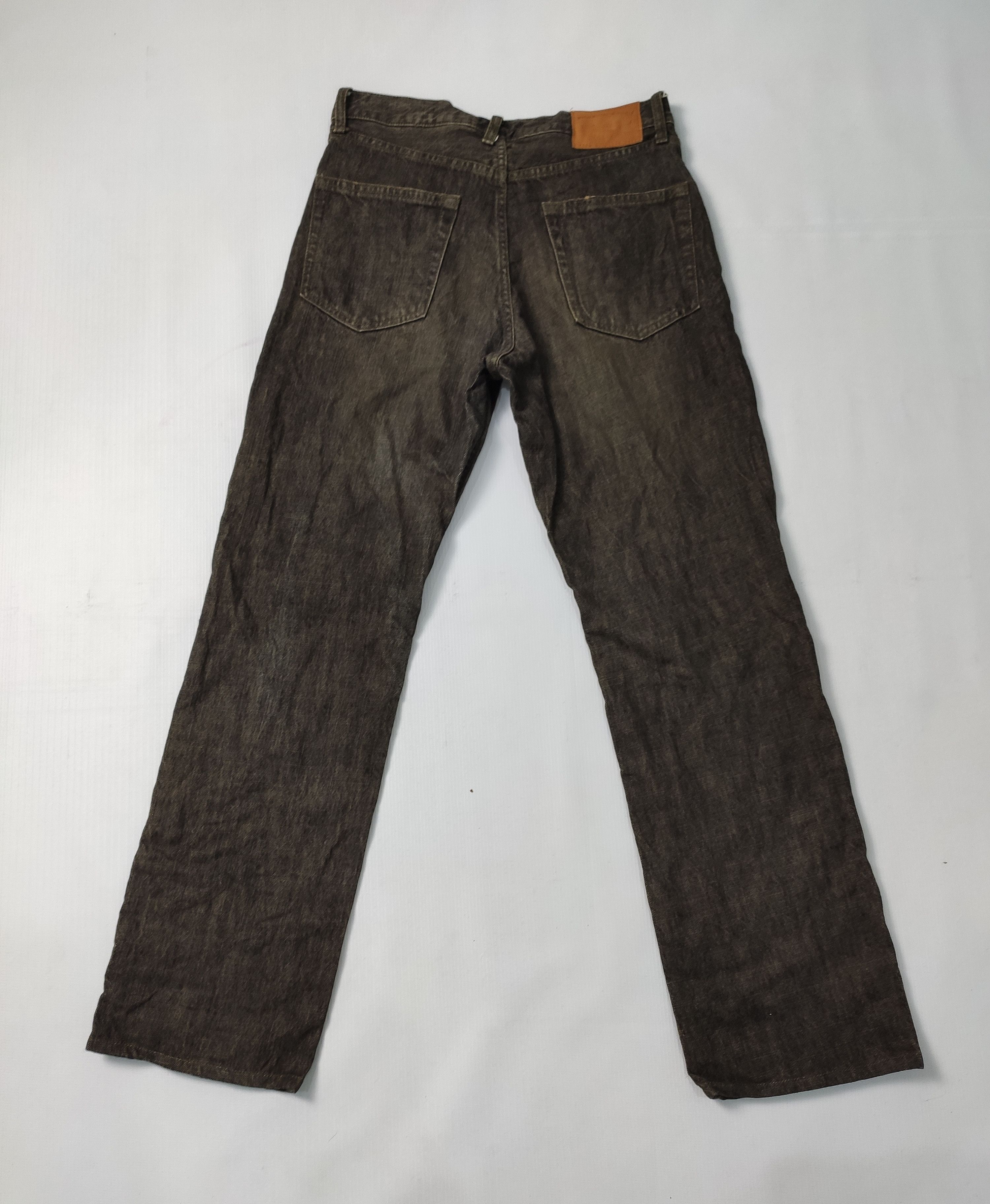 Japanese Brand PPFM Distressed Painter Denim Size US 31 - 2 Thumbnail