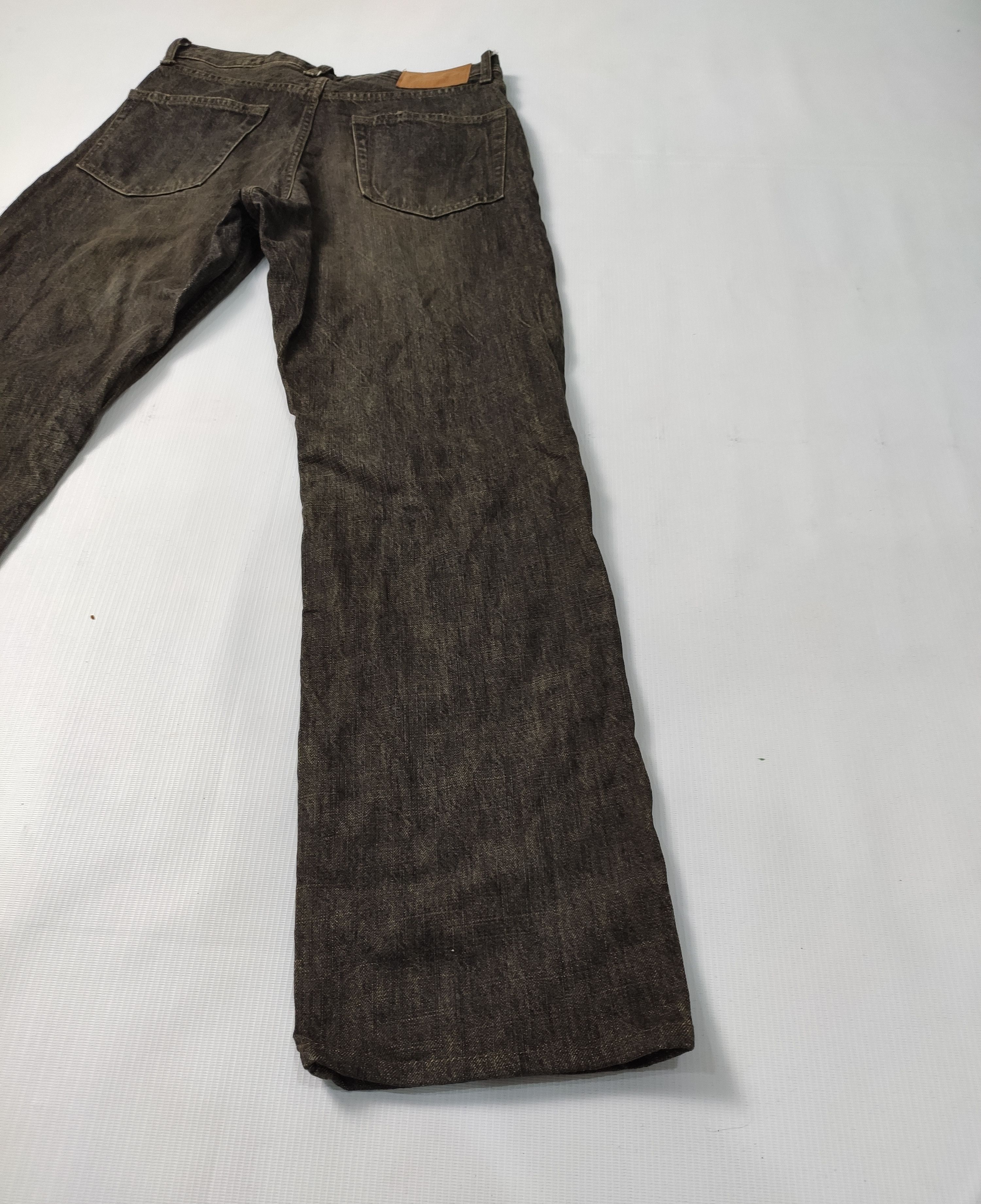 Japanese Brand PPFM Distressed Painter Denim Size US 31 - 11 Thumbnail