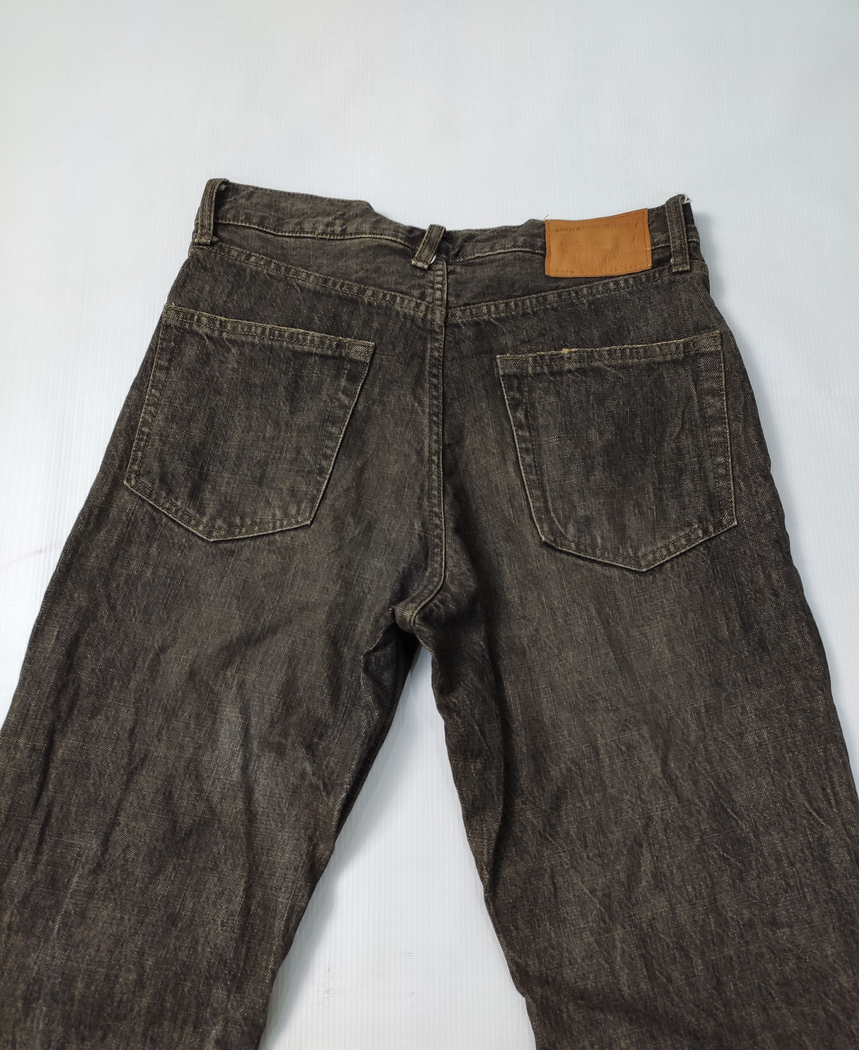 Japanese Brand PPFM Distressed Painter Denim Size US 31 - 7 Thumbnail