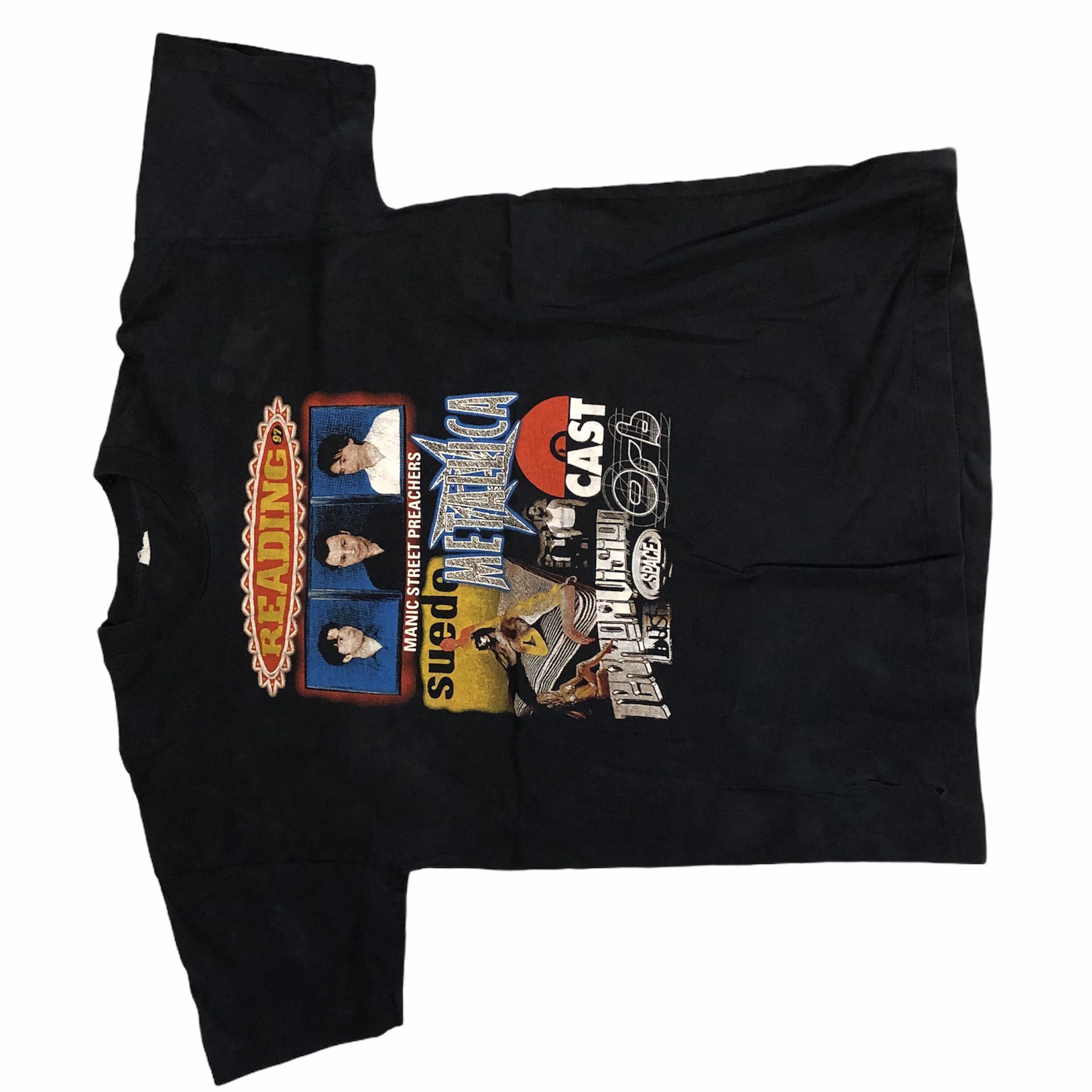 Vintage Vintage Reading 97 SUEDE MANIC STREET PREACHERS METALLICA | Grailed