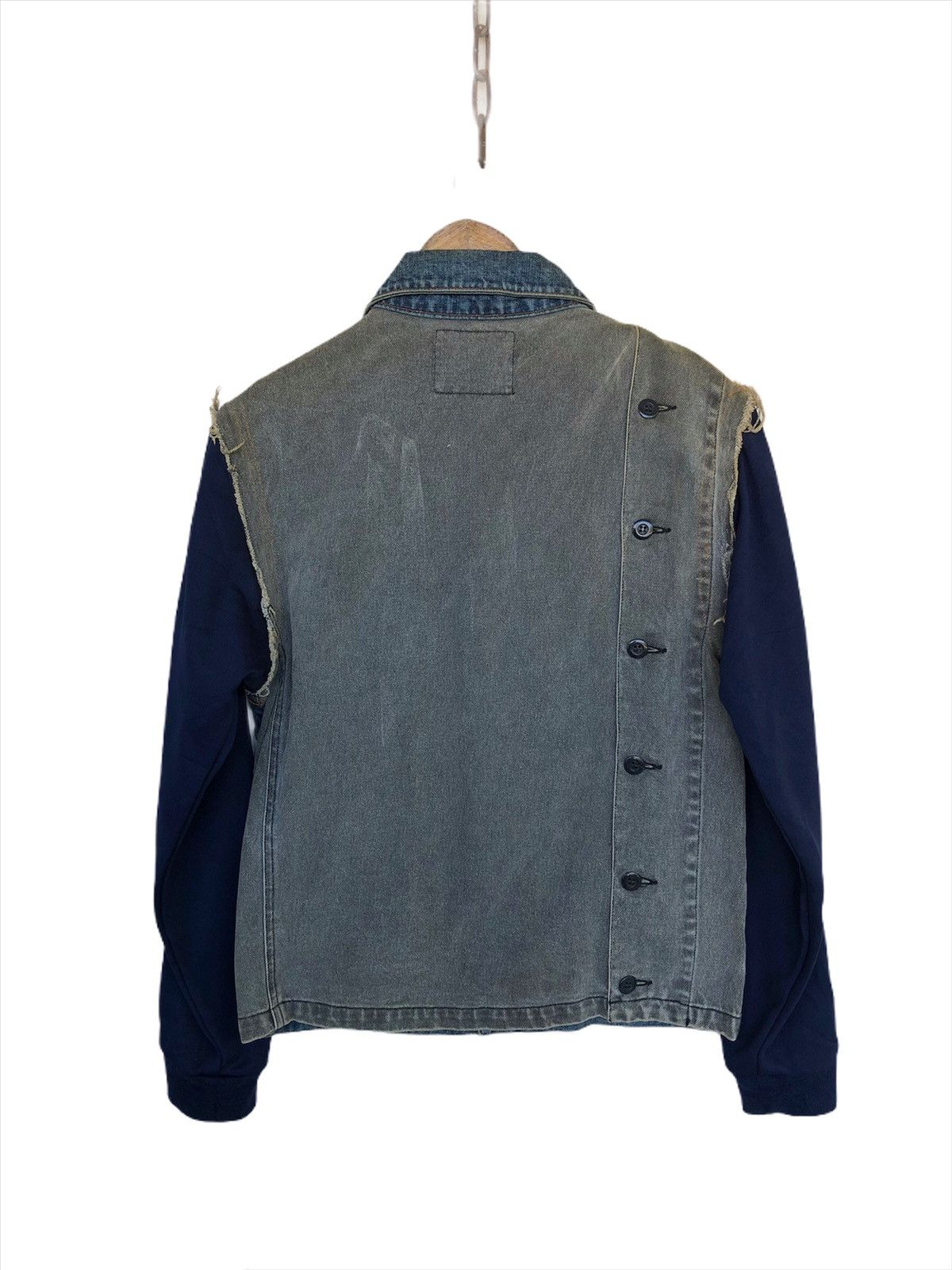 JACKROSE DOPE🔥Jack Rose 🇯🇵 Reconstruct Hybrid Denim Jacket Size US S / EU 44-46 / 1 - 4 Thumbnail