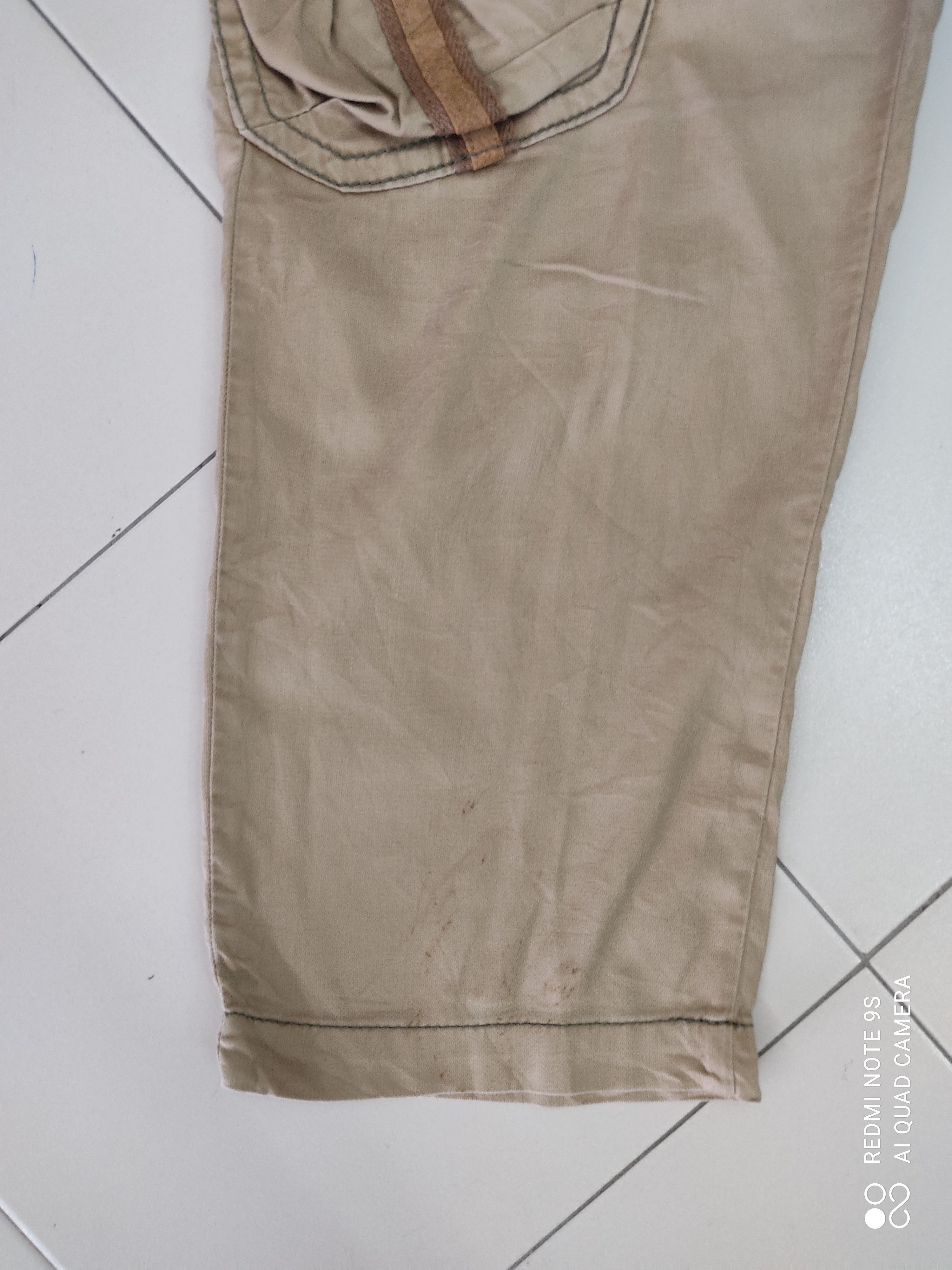 Edwin × Japanese Brand Edwin Multipocket bondage punk style cropped cargo pants Size US 31 - 6 Thumbnail