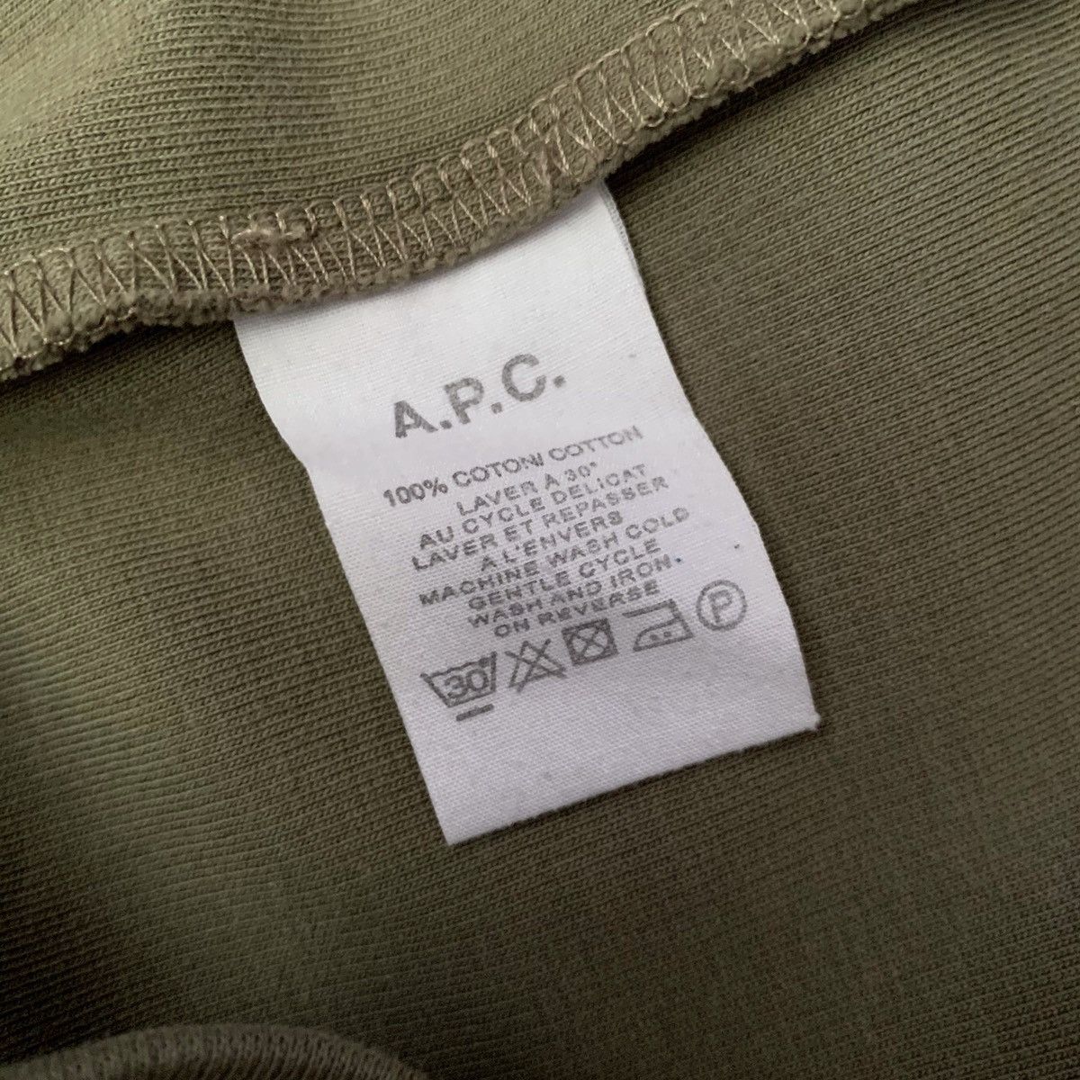 A.P.C. A.P.C. Quimper Cotton-Jersey Sweatshirt Size US S / EU 44-46 / 1 - 3 Thumbnail