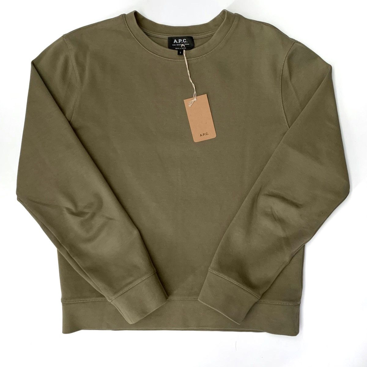 A.P.C. A.P.C. Quimper Cotton-Jersey Sweatshirt Size US S / EU 44-46 / 1 - 1 Thumbnail