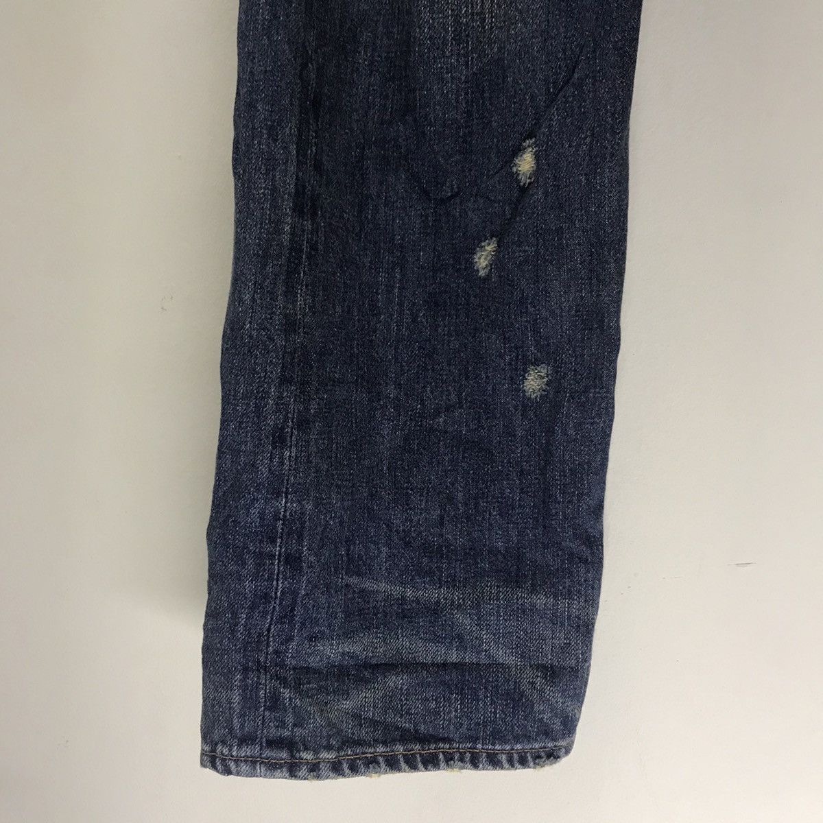 GOA Japanese Brand GOA Denim Selvedge Jeans Distressed Size US 30 / EU 46 - 8 Thumbnail