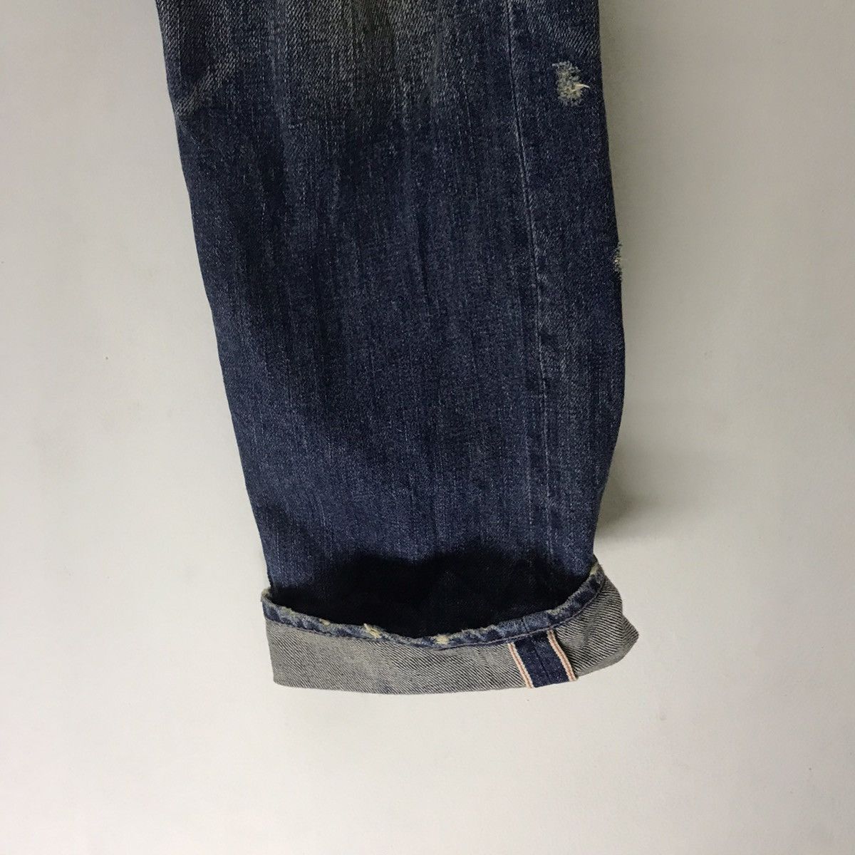 GOA Japanese Brand GOA Denim Selvedge Jeans Distressed Size US 30 / EU 46 - 9 Thumbnail