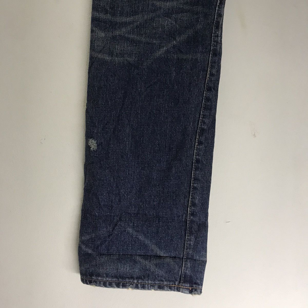 GOA Japanese Brand GOA Denim Selvedge Jeans Distressed Size US 30 / EU 46 - 16 Thumbnail