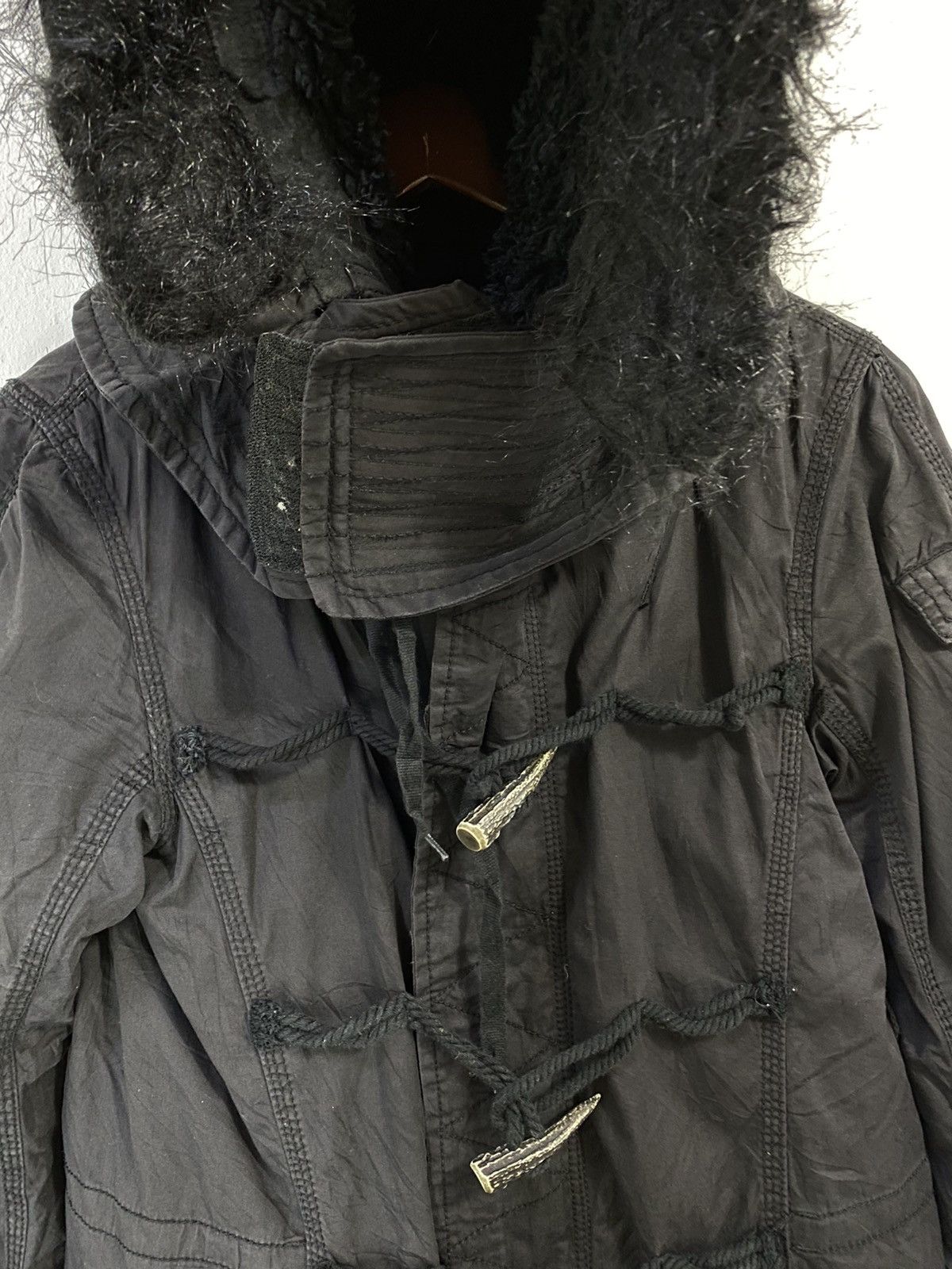 BUFFALO BOBS Buffalo Bobs Fist Tale Parka With Rare Hoodies Design Size US S / EU 44-46 / 1 - 5 Thumbnail