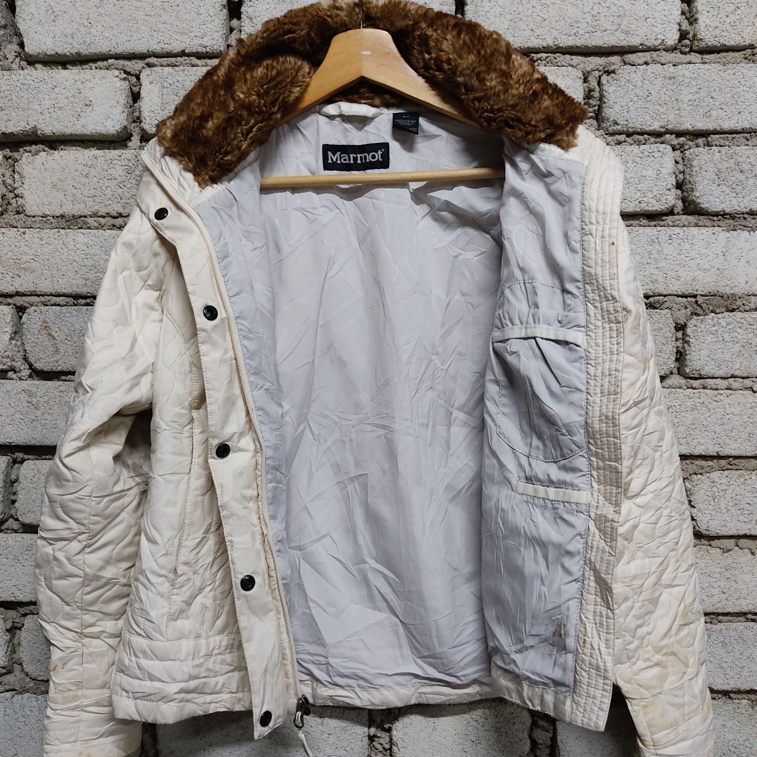 Marmot Marmot Puffer Fur Bomber Outdoor Jacket Size US S / EU 44-46 / 1 - 3 Thumbnail