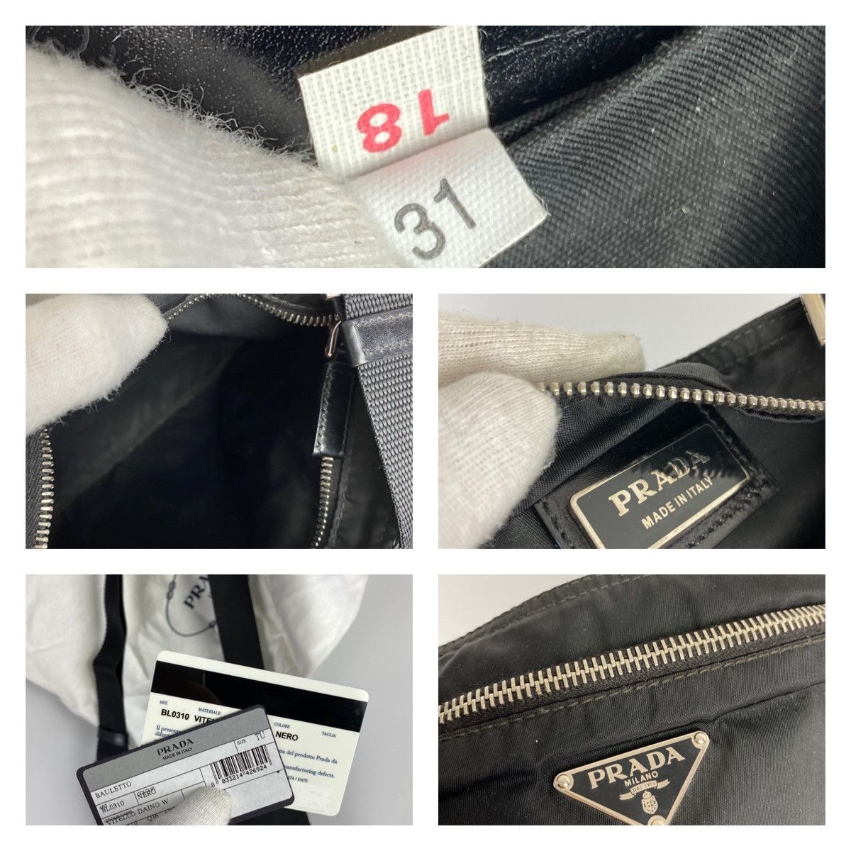 Prada Authentic Prada Nylon Across Body Messenger Bag Size ONE SIZE - 3 Thumbnail