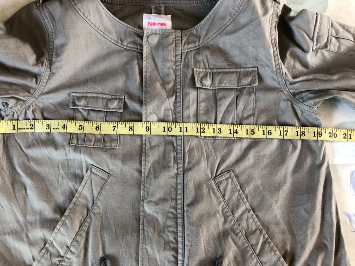 Issey Miyake × Japanese Brand × Ne-Net Ne-net Issey Miyake Japan designers Parka Jacket Size M / US 6-8 / IT 42-44 - 10 Thumbnail