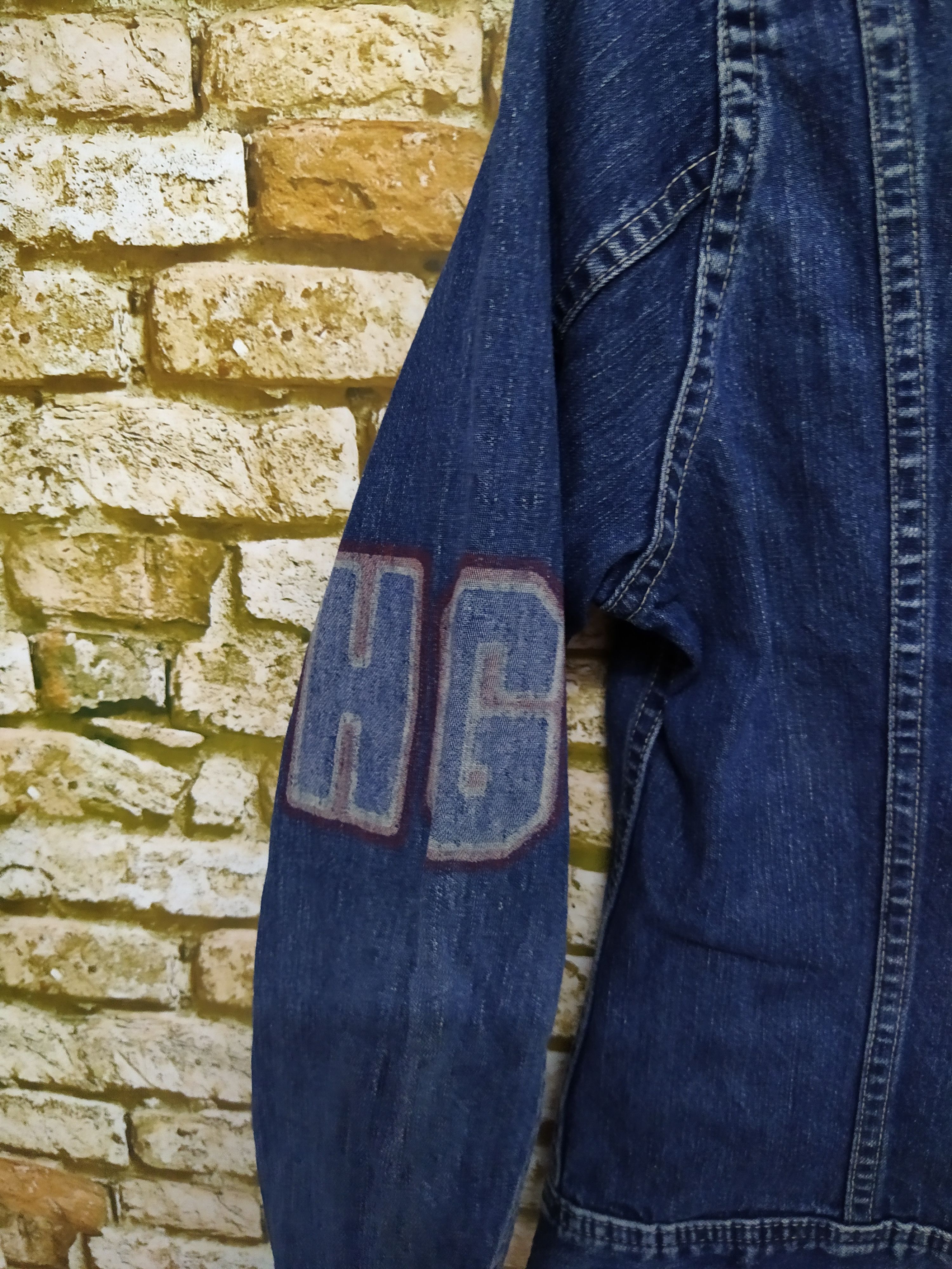 Hysteric Glamour × Vintage HYSTERIC GLAMOUR DENIM JACKET JAPAN (B653) Size M / US 6-8 / IT 42-44 - 3 Thumbnail