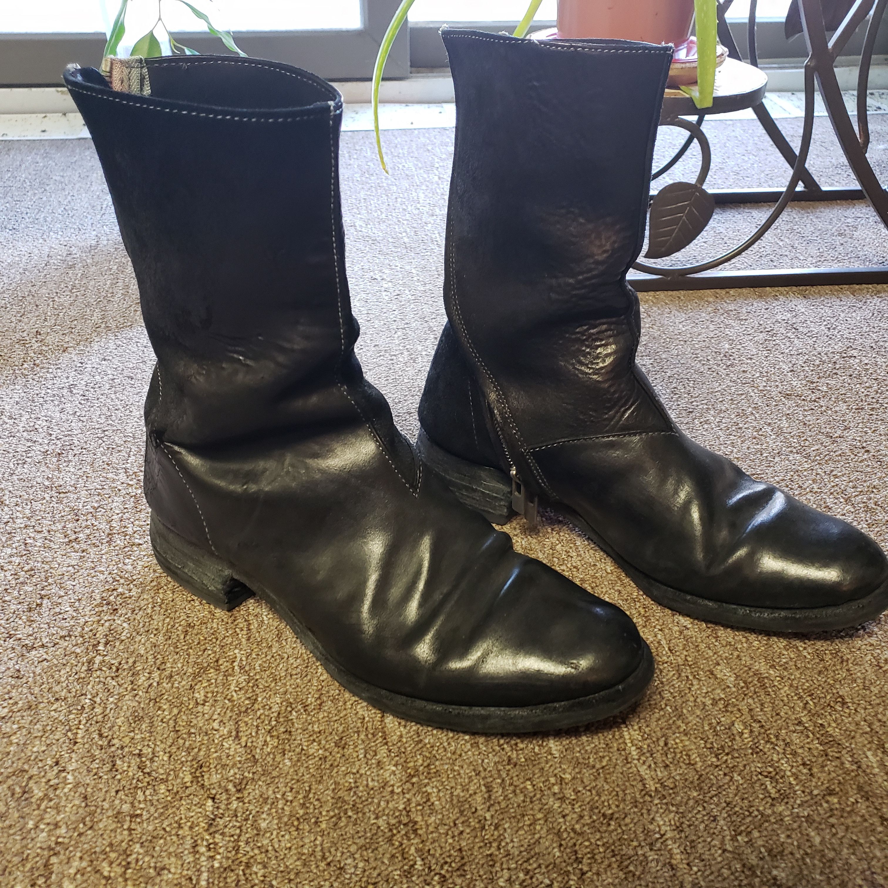 CCP 6 Black Tornado Zip Boots