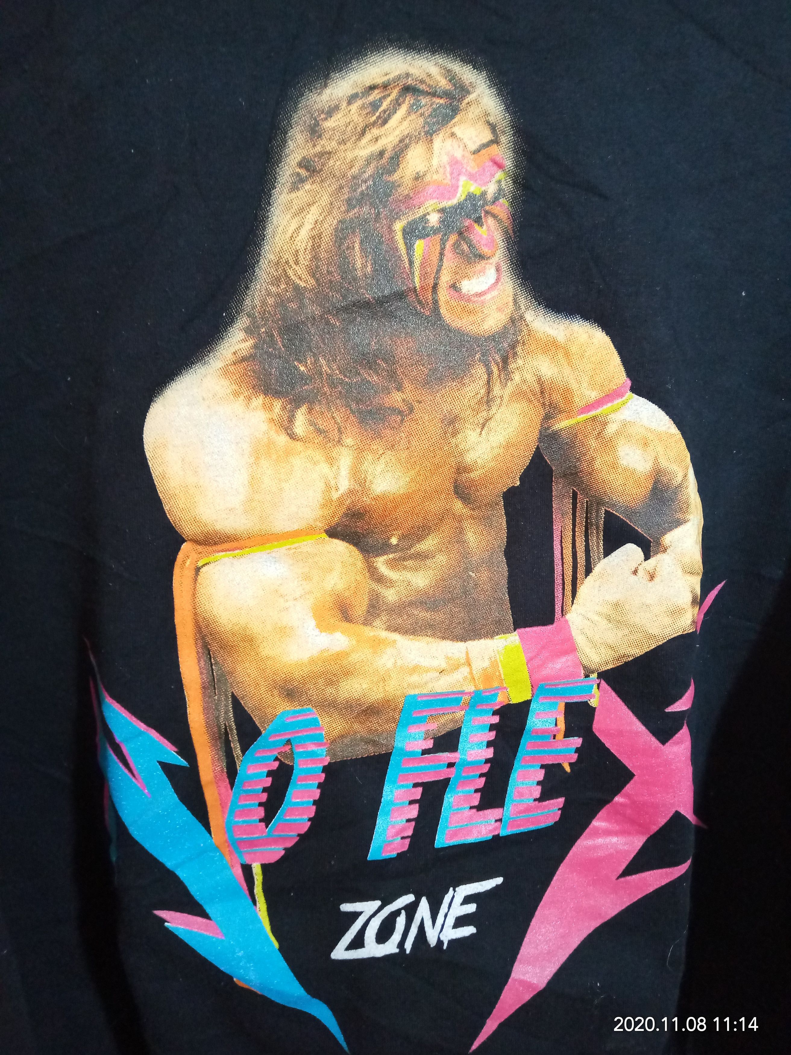 WWF Vintage Ultimate Worrior Wwf Superstar wrestling Size US M / EU 48-50 / 2 - 2 Thumbnail