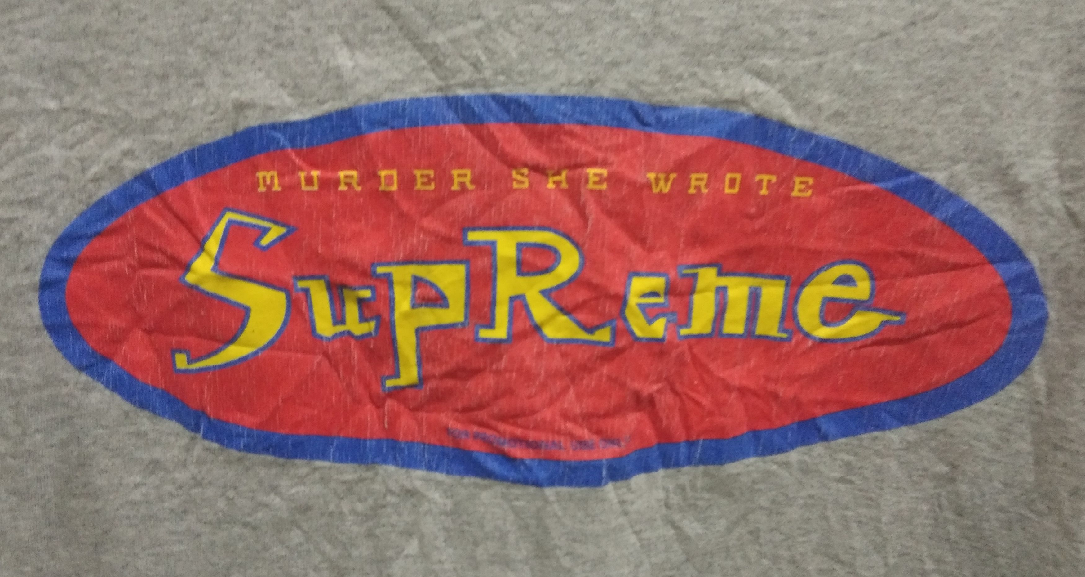 Supreme SUPREME MURDER SHE WROTE T SHIRT Size US M / EU 48-50 / 2 - 2 Thumbnail