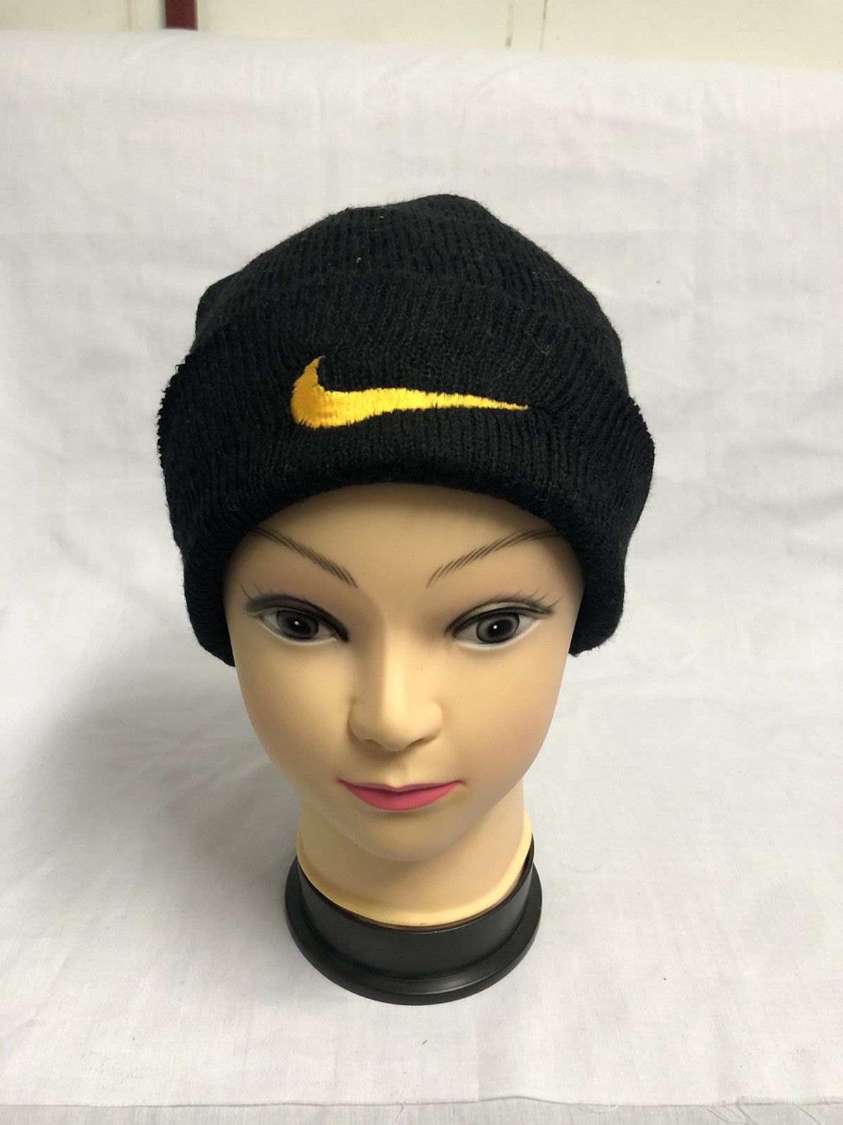 Nike swoosh made in USA beanie hat